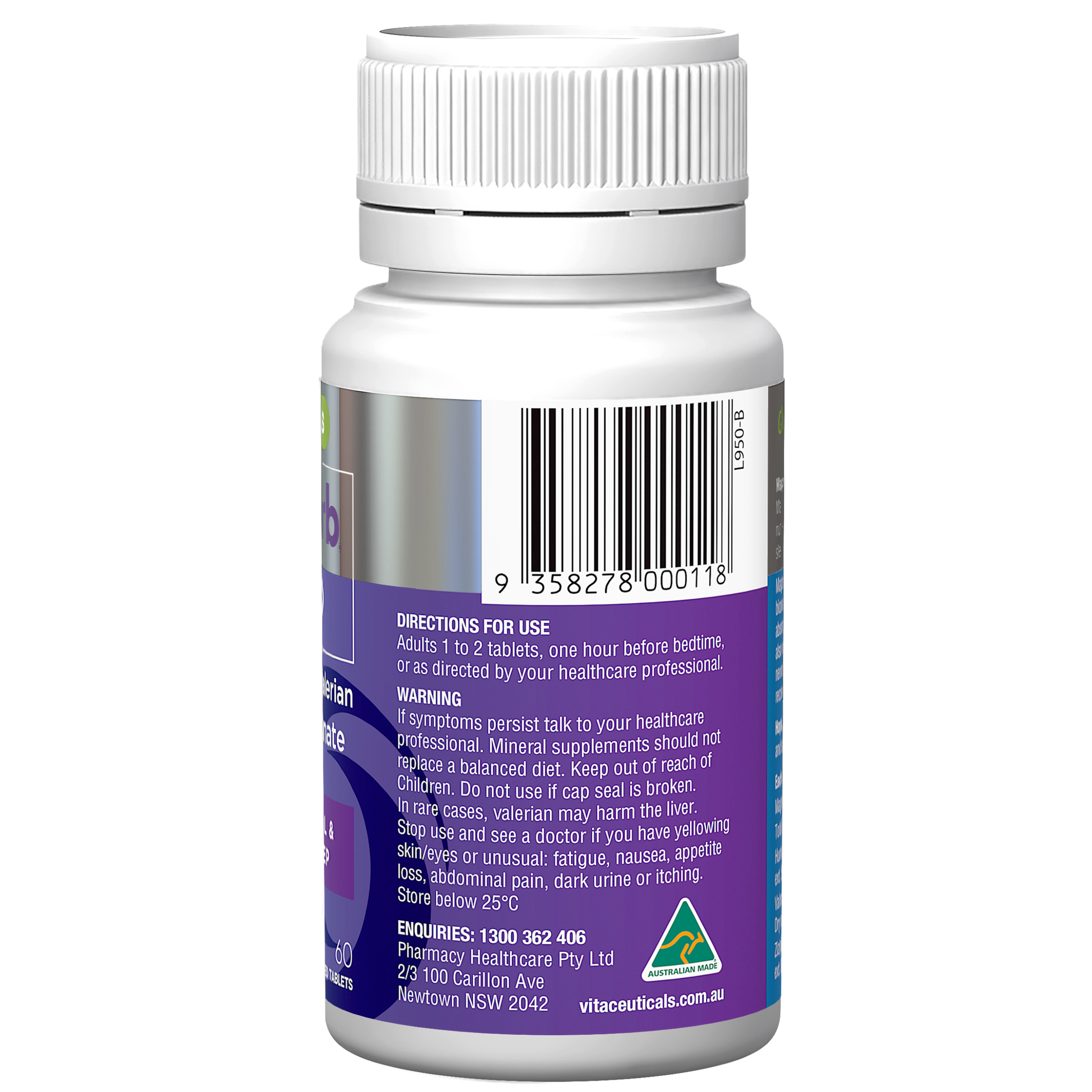 VITACEUTICALS MAGZORB SLEEP 60 TABLETS - Image 2
