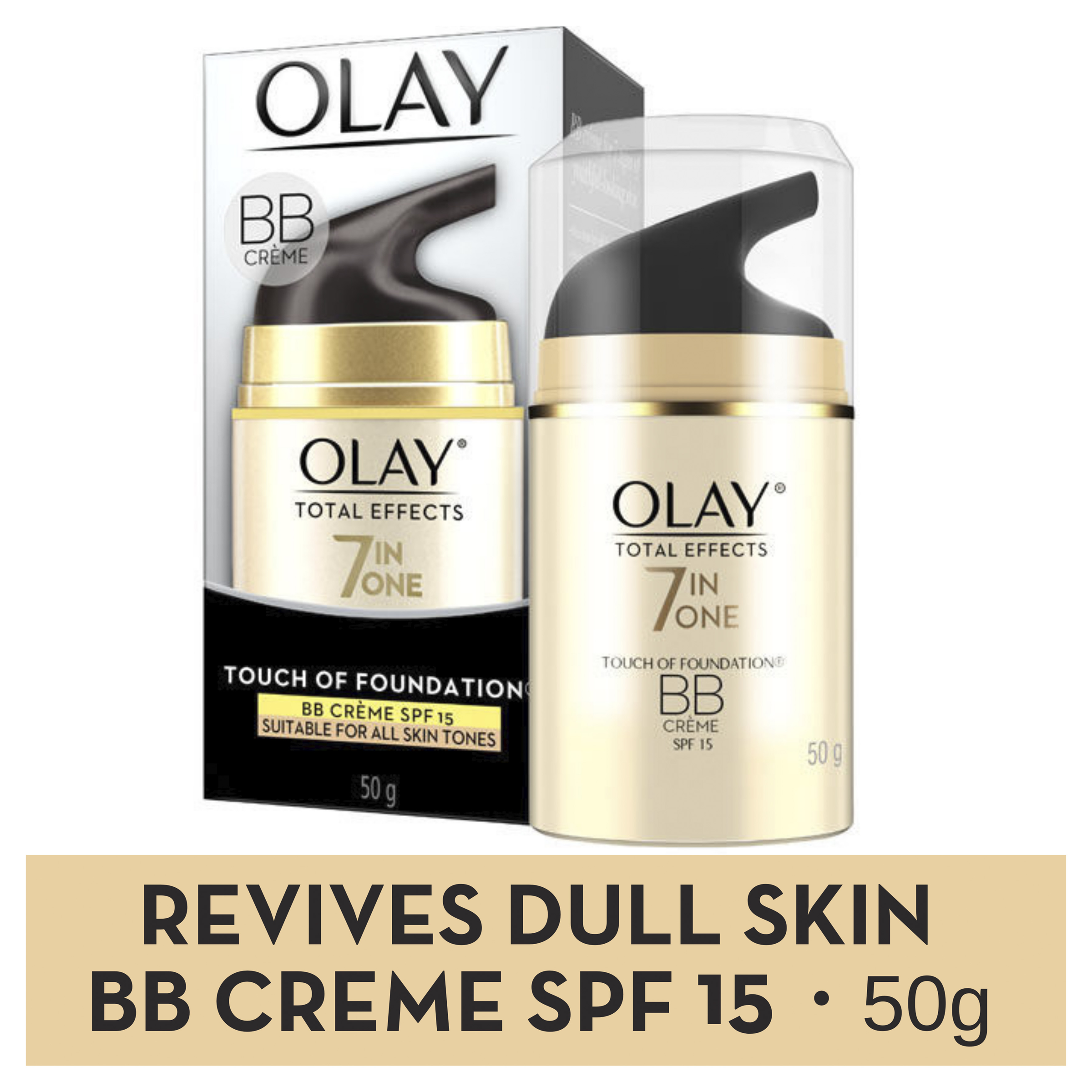 OLAY TOTAL EFFECTS 7 IN 1 BB CREAM SPF15 50G - Image 10