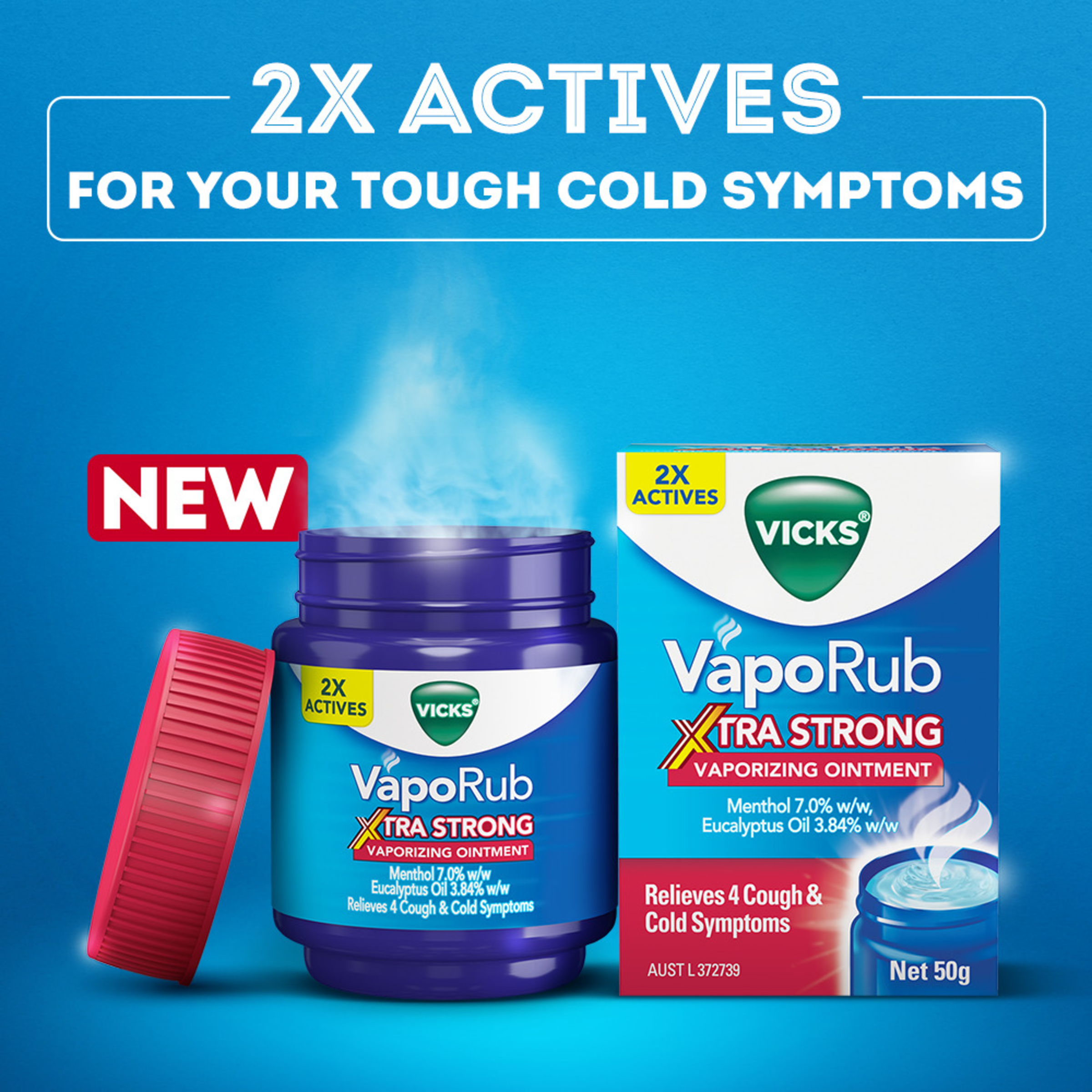 VICKS VAPORUB XTRA STRONG OINTMENT 100G - Image 7