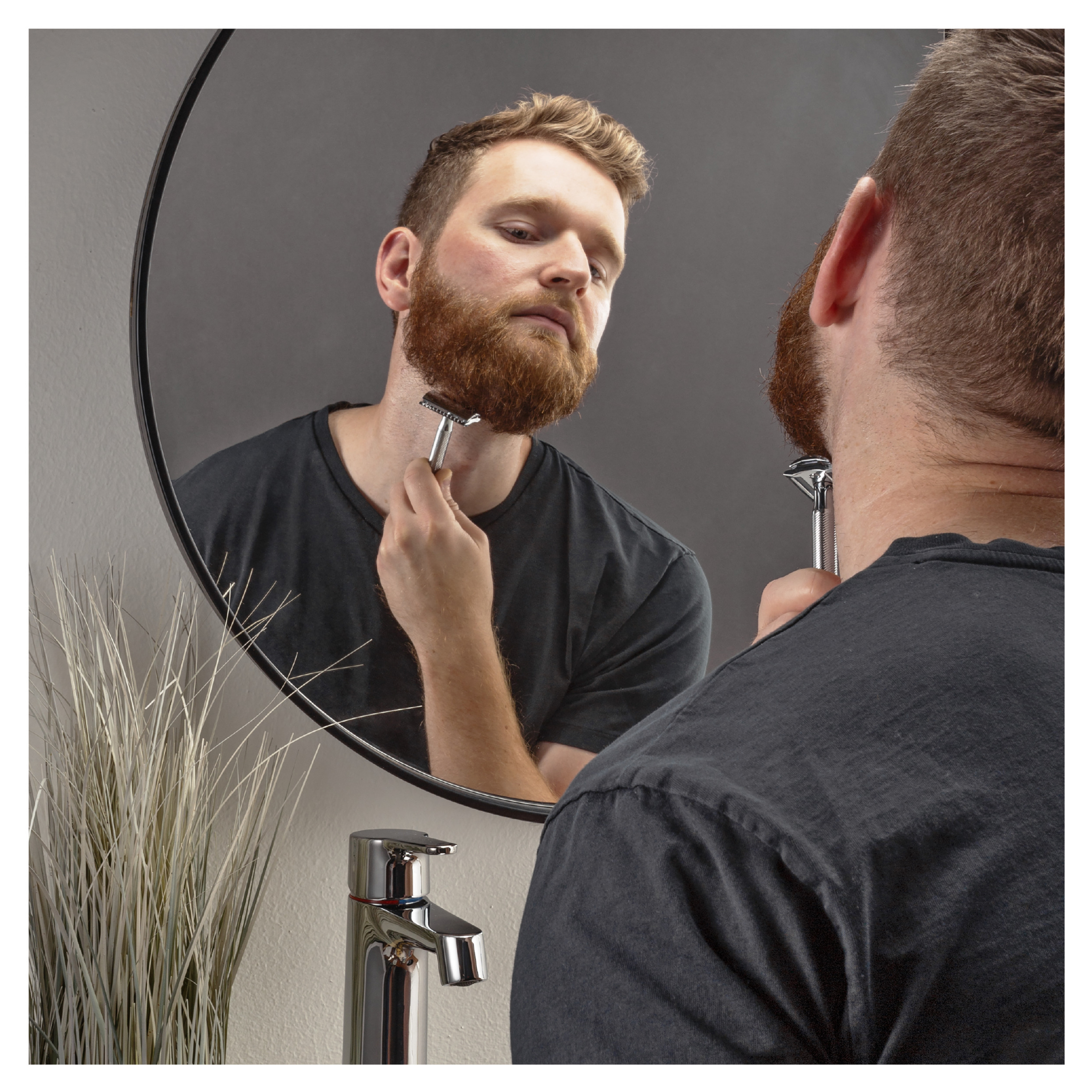 GILLETTE MENS KING C DOUBLE EDGE SAFETY RAZOR 5 PACK - Image 9