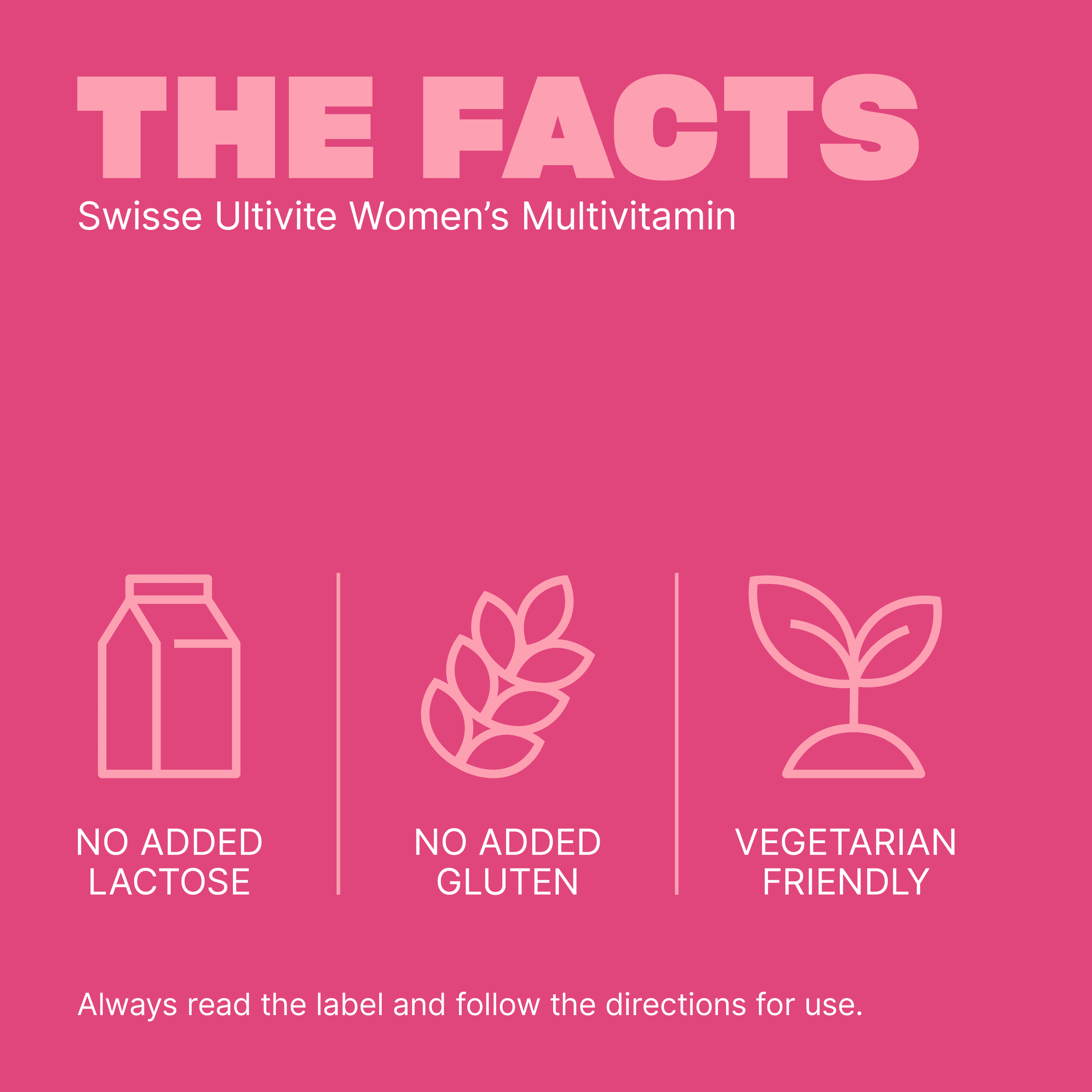 SWISSE ULTIVITE WOMENS MULTIVITAMIN TABLETS 60 - Image 6
