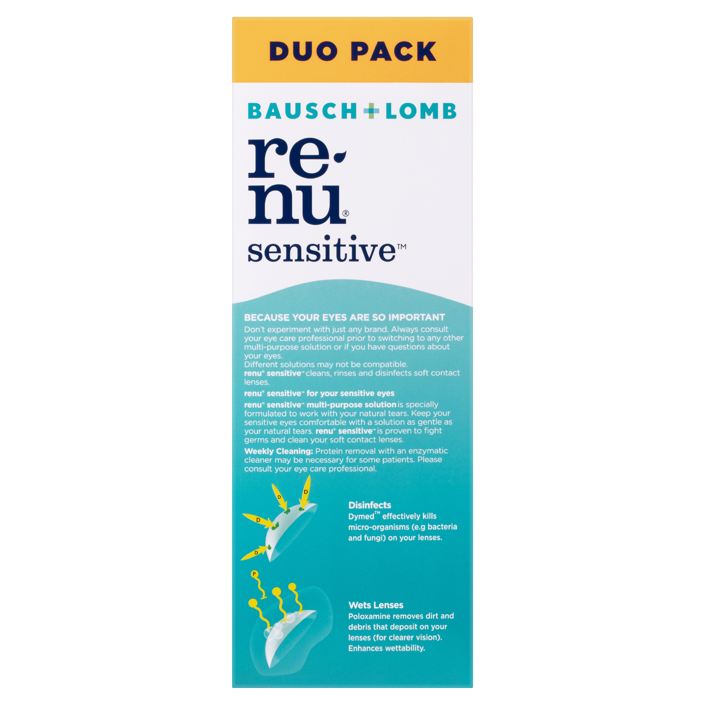 RENU SENSITIVE DUO SOLUTION 355ML 2 PACK - Image 6