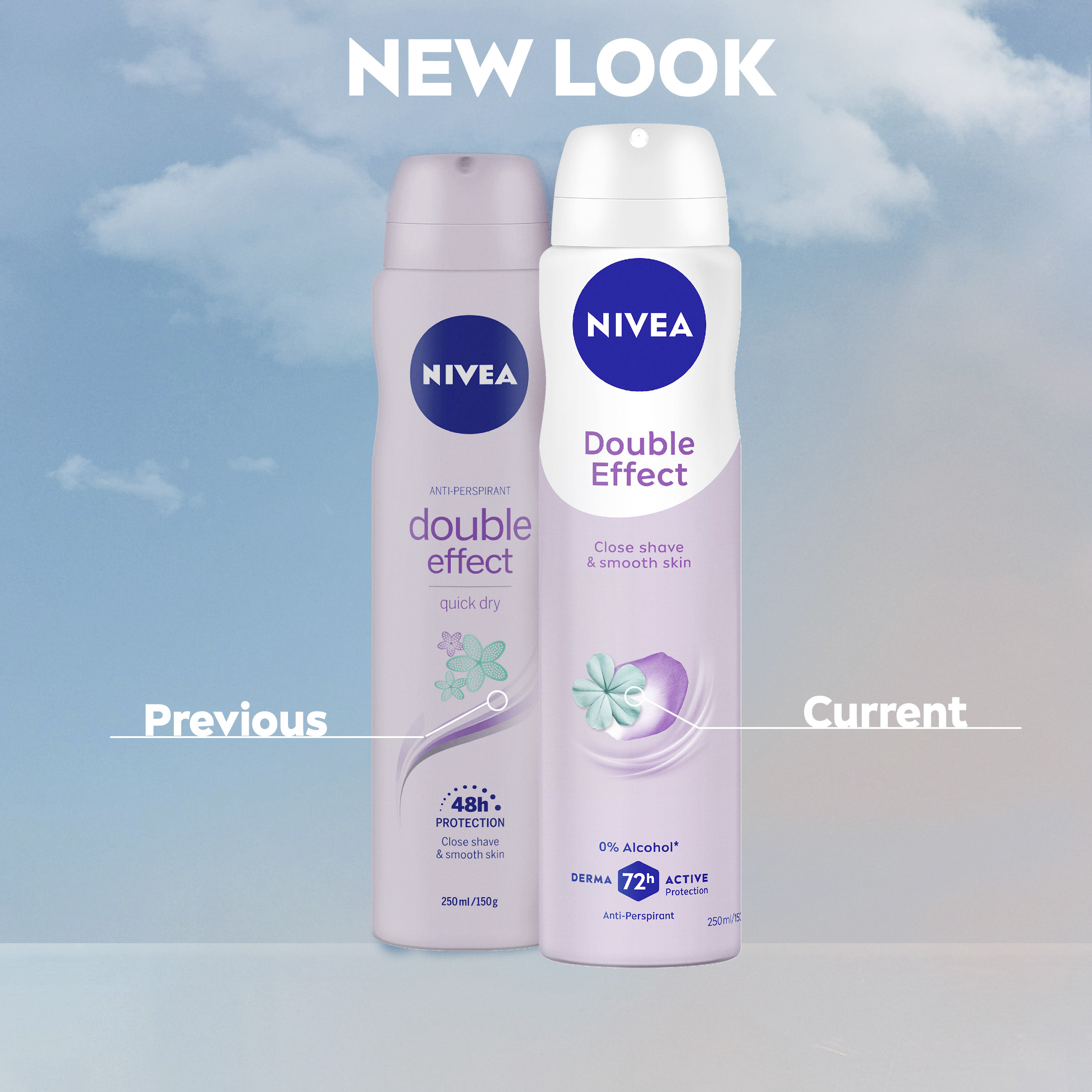 NIVEA WMN A/P DOUBLE EFFECT 48H 250ML - Image 8