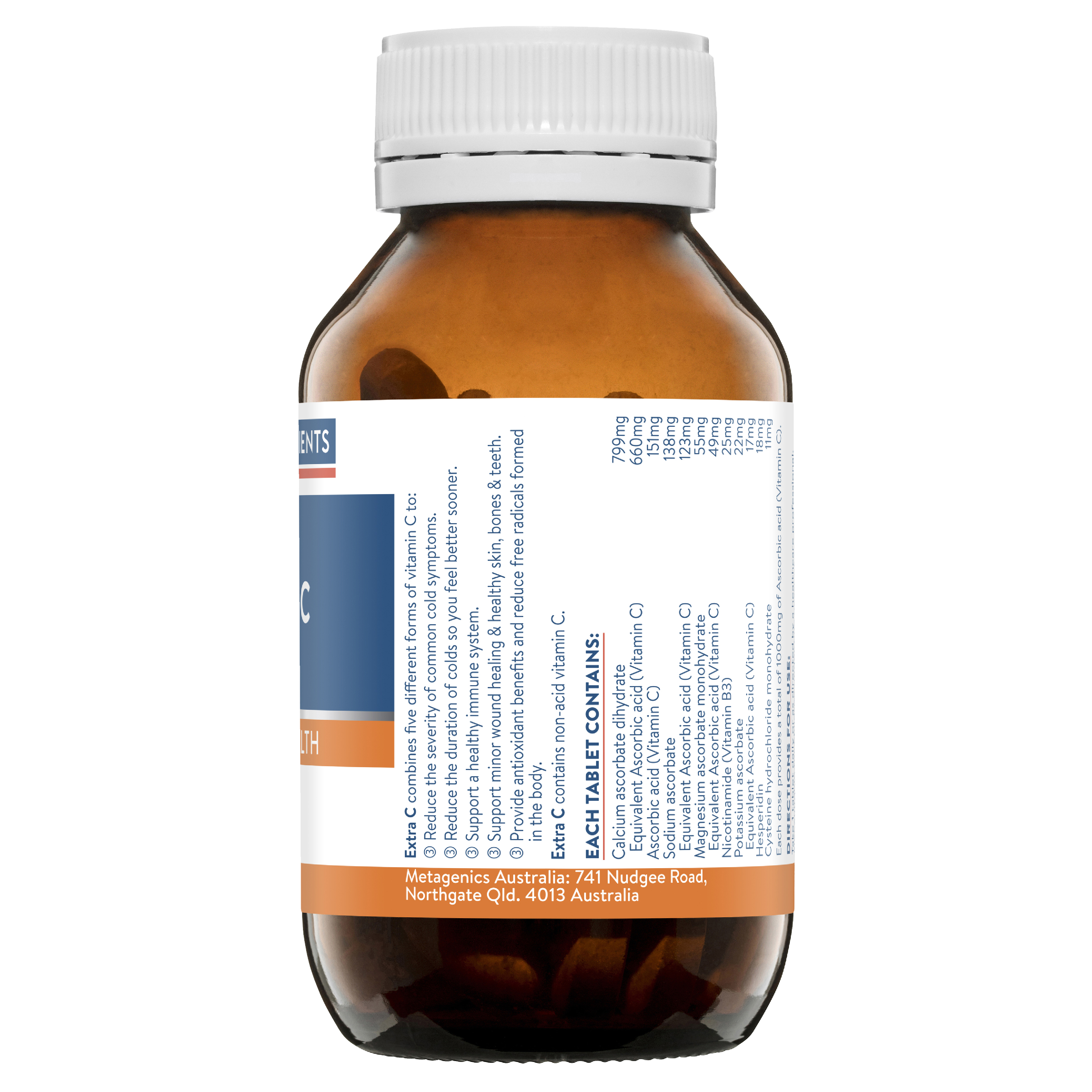 ETHICAL NUTRIENTS EXTRA C 60 TABLETS - Image 3
