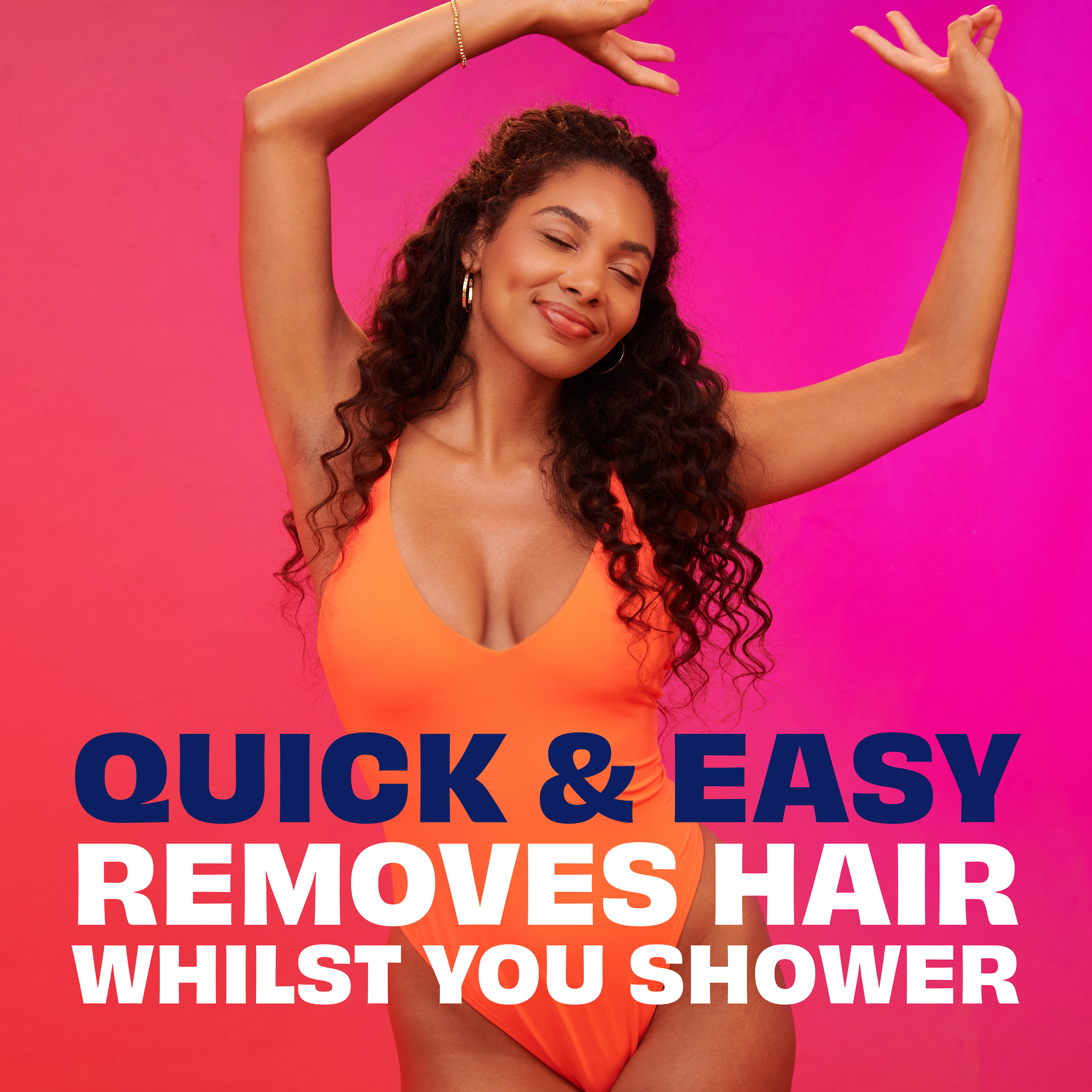NAIR SENSITIVE HAIR REMOVAL SHOWER CREAM COCONUT OIL 357G - Image 4