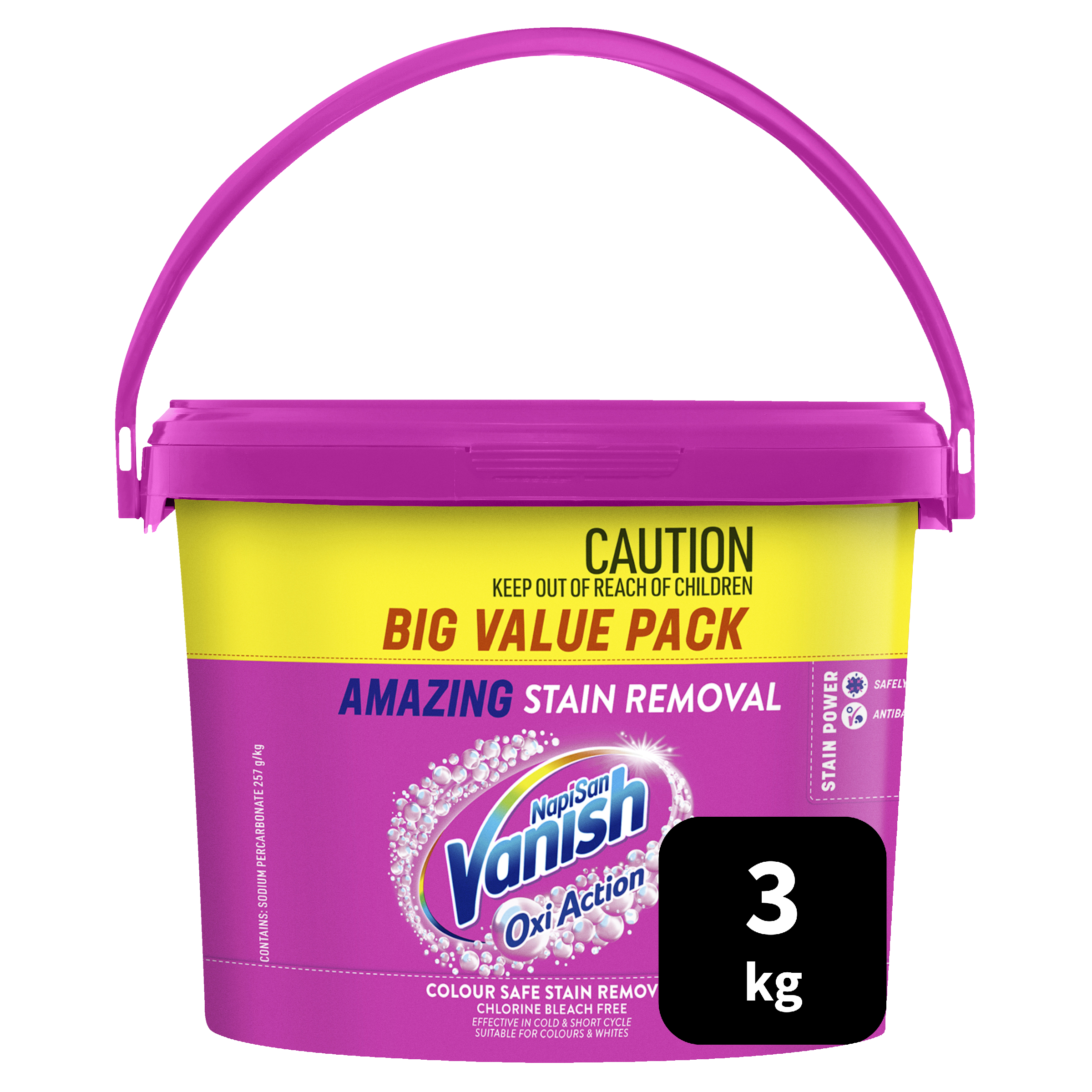NAPISAN VANISH OXI ACTION STAIN REMOVER 3KG - Image 8