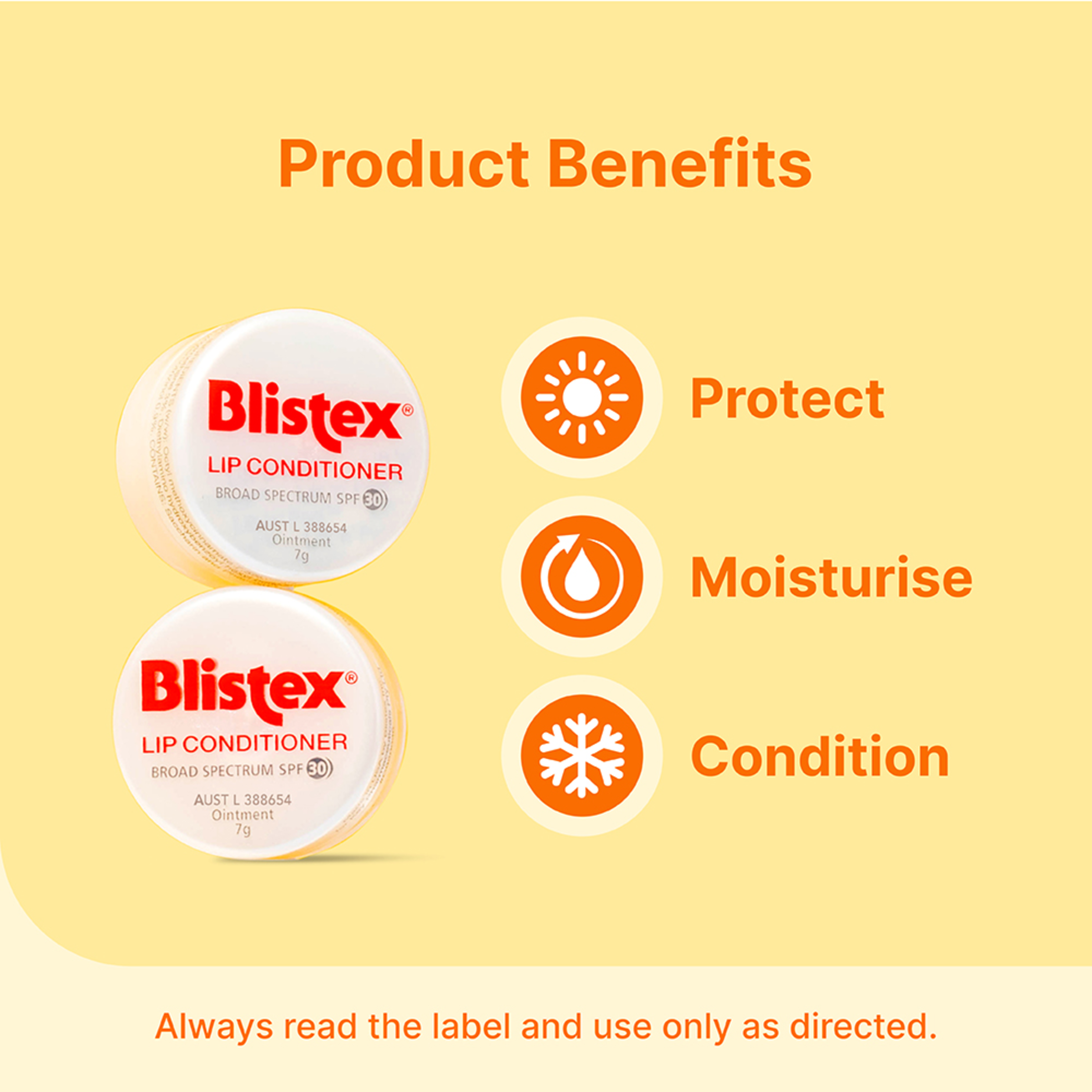 BLISTEX LIP BALM POT CONDITIONER SPF 30+ 7G - Image 3