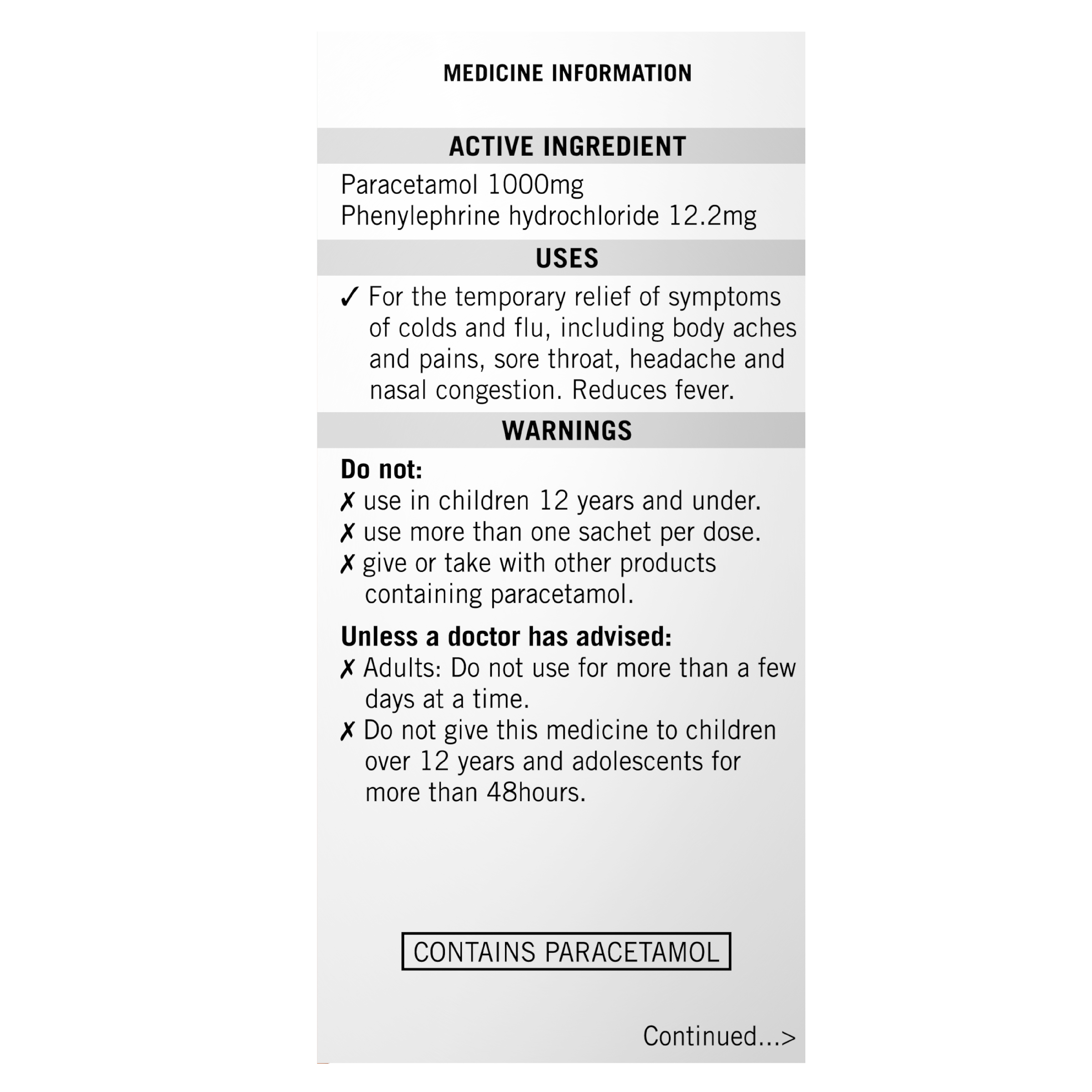 LEMSIP MAX DECONGESTANT LEMON SACHETS 10 PACK - Image 5