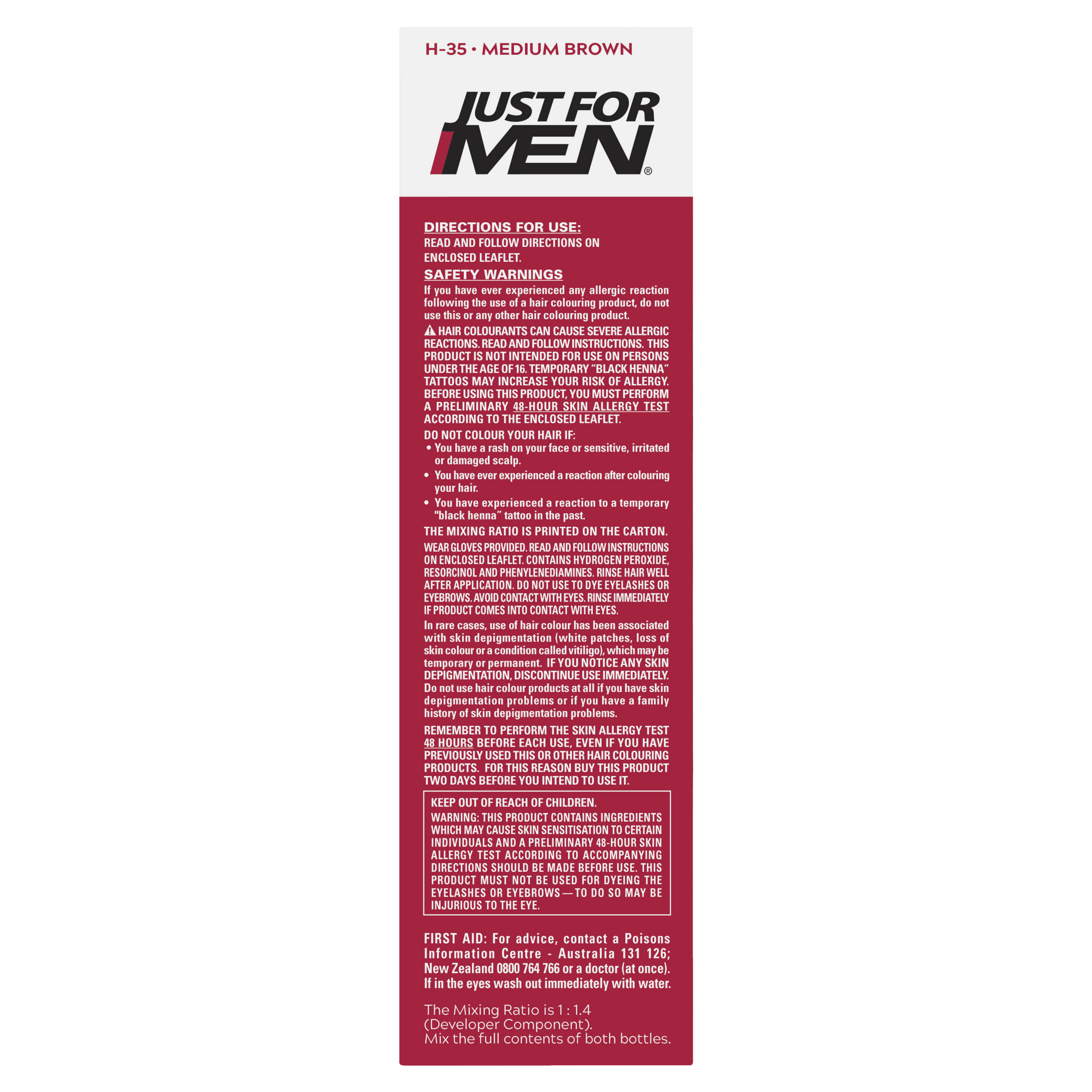 JUST FOR MEN NATURAL MEDIUM BROWN - Image 3
