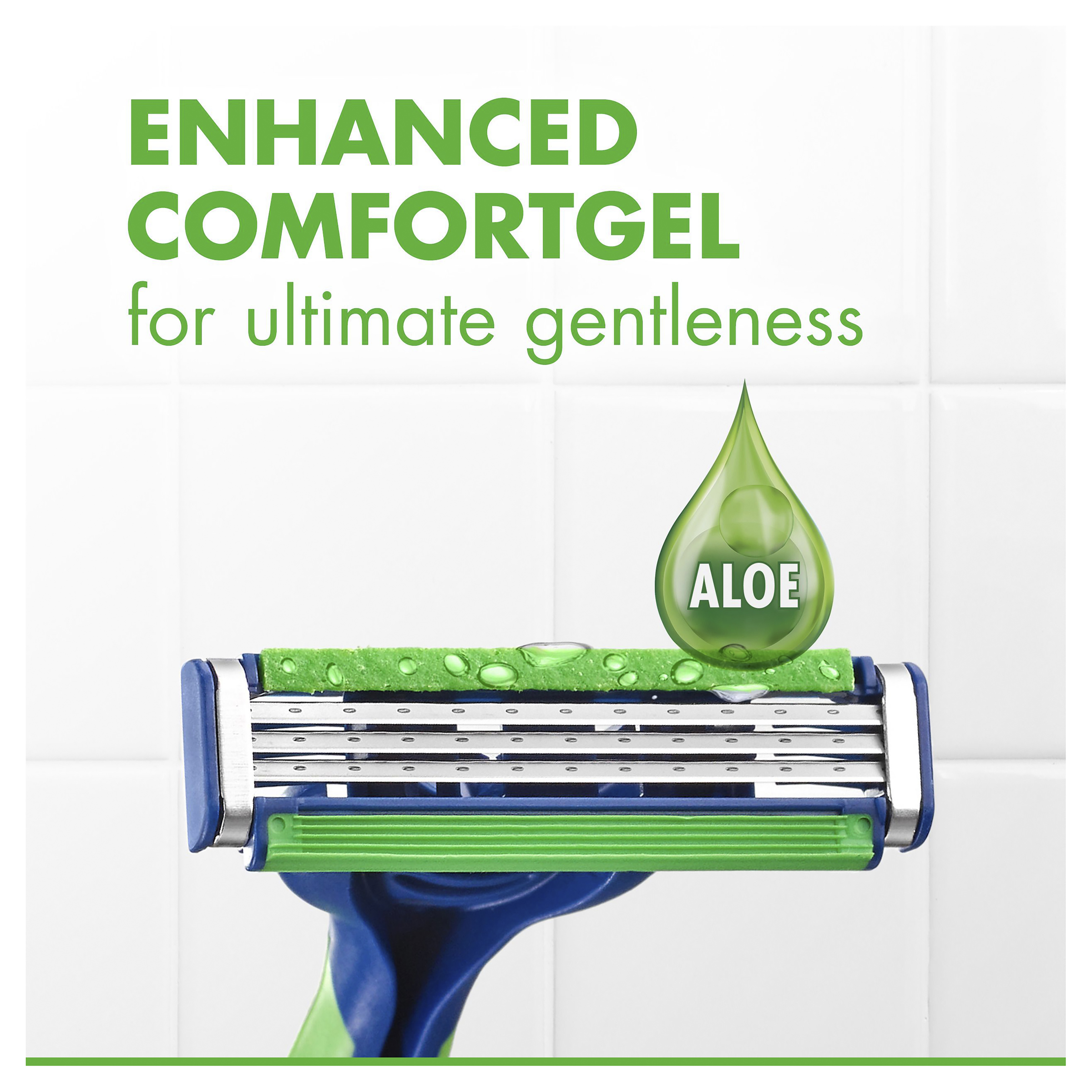 GILLETTE SENSOR 3 SENSITIVE DISPOSABLE RAZORS 4 PACK - Image 7