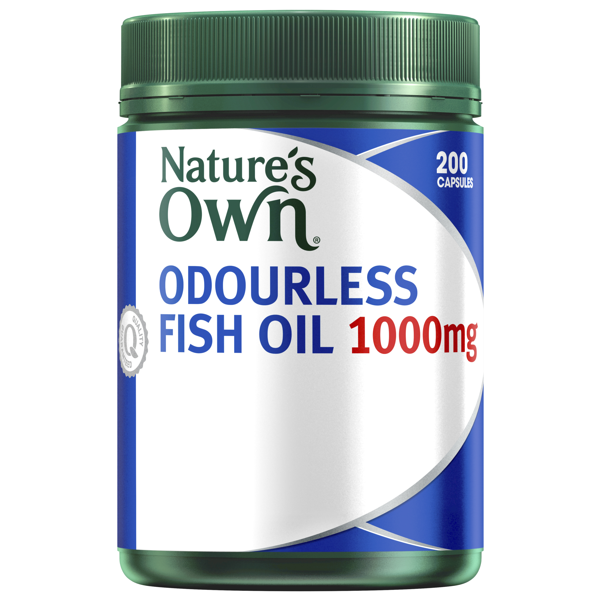NATURES OWN ODOURLESS FISH OIL 1000MG 200 CAPSULES - Image 10