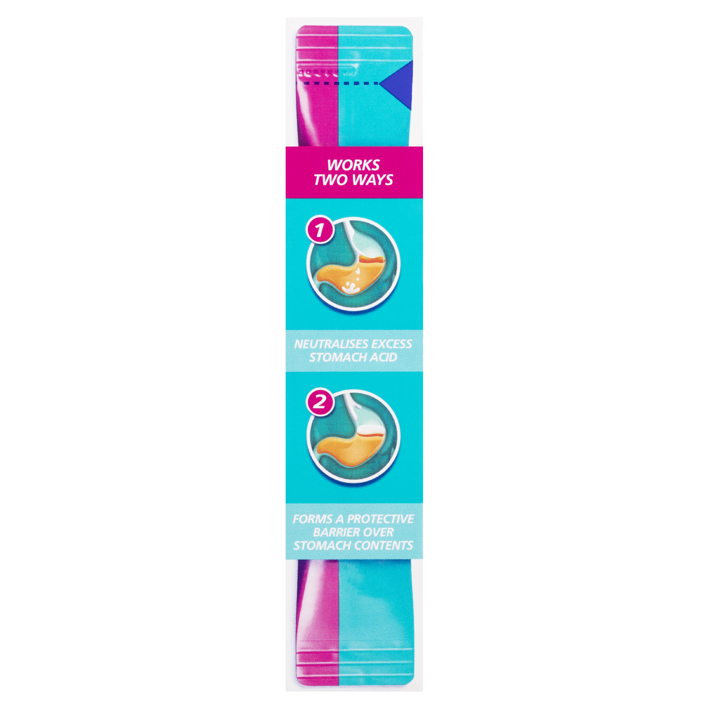 Gaviscon GAVISCON DUAL ACTION PEPPERMINT 10ML SACHETS 12 PACK - Image 4