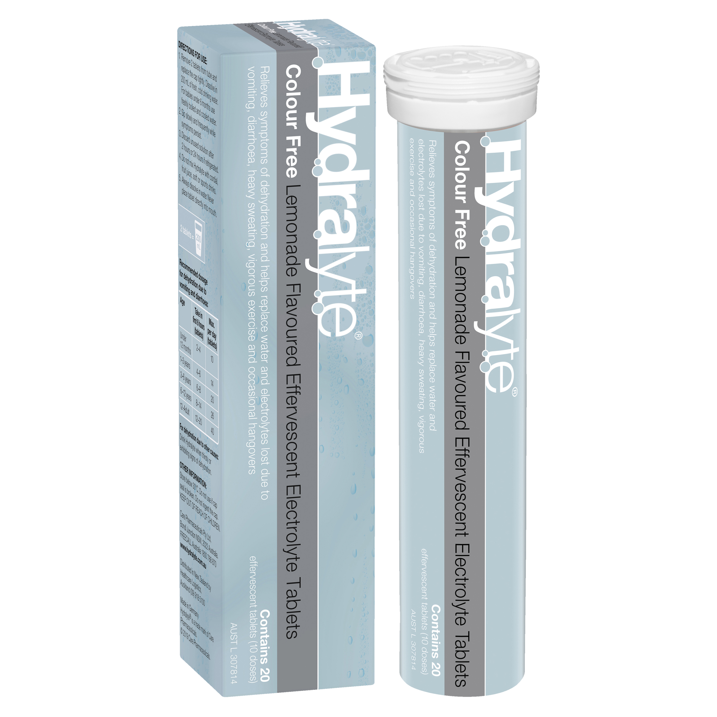 HYDRALYTE EFFERVESCENT LEMONADE 20 TABLETS - Image 10