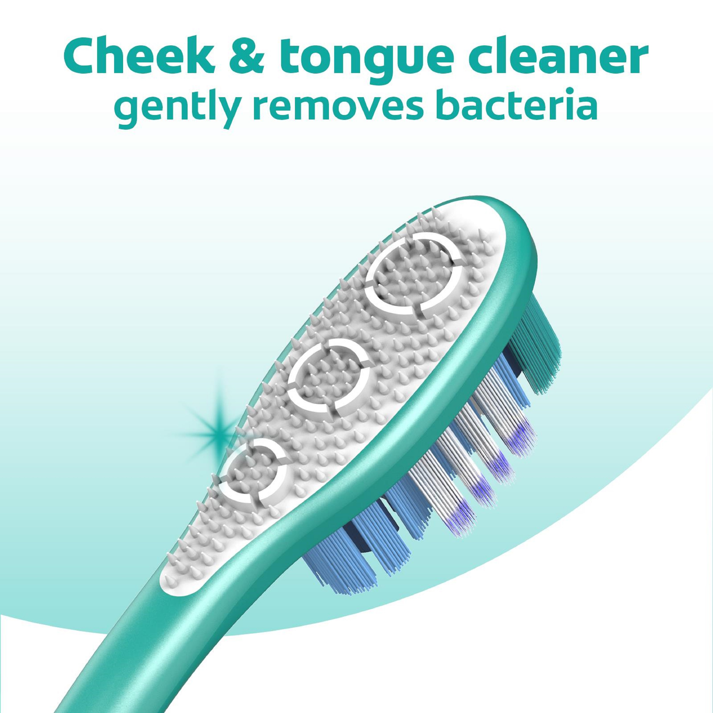 COLGATE TOOTHBRUSH 360° WHOLE MOUTH CLEAN MED 1 PACK - Image 6
