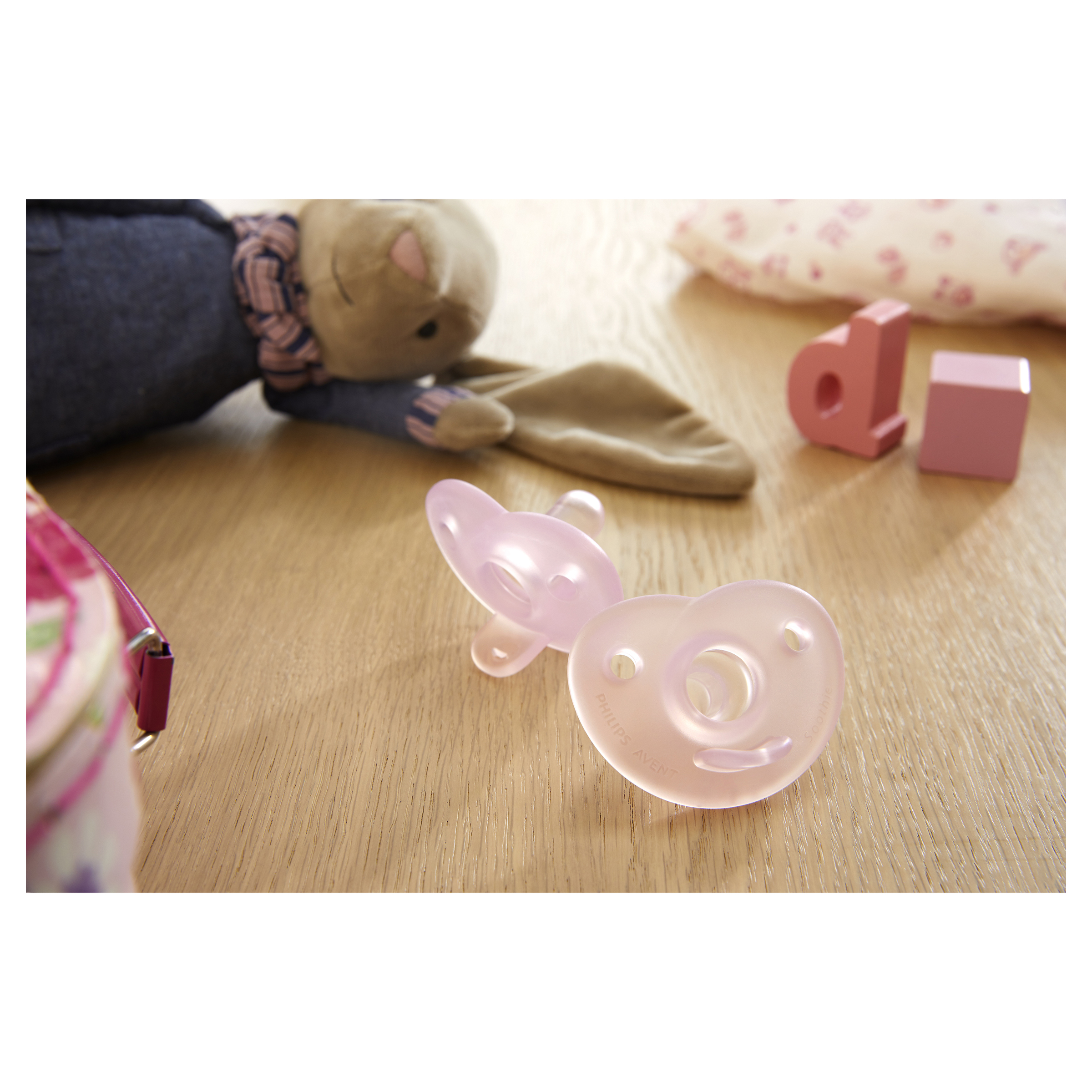 AVENT SOOTHIE SOOTHER NEWBORN 0-6MTHS PINK 2 PACK - Image 5