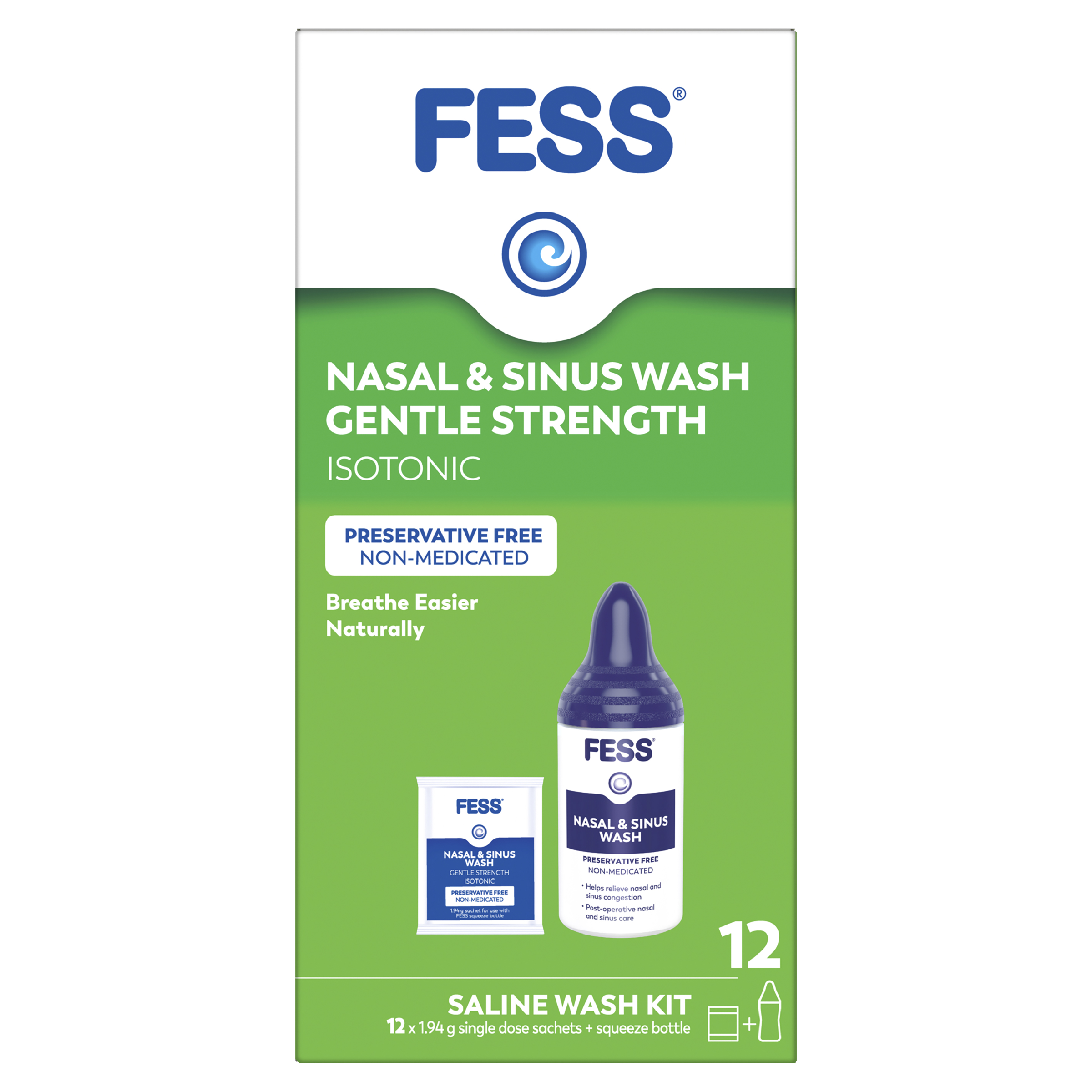 FESS NASAL AND SINUS WASH GENTLE KIT 12 - Image 4