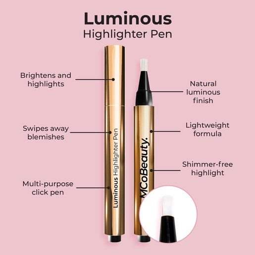 MCO BEAUTY LUMINOUS HIGHLIGHTER PEN 1.5MM - Image 3