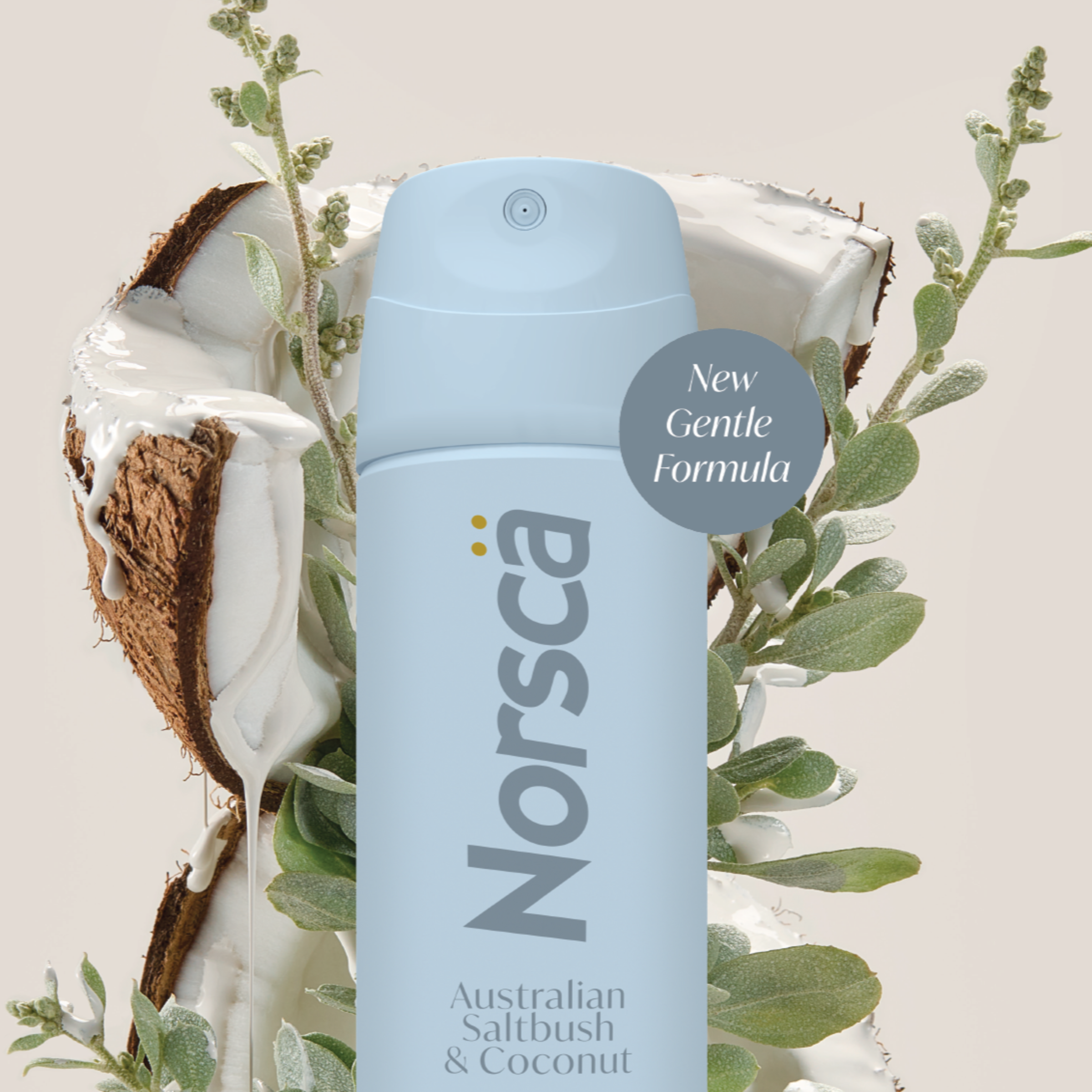 NORSCA ANTIPERSPIRANT AUSTRALIAN SALTBUSH & COCONUT 130G - Image 2