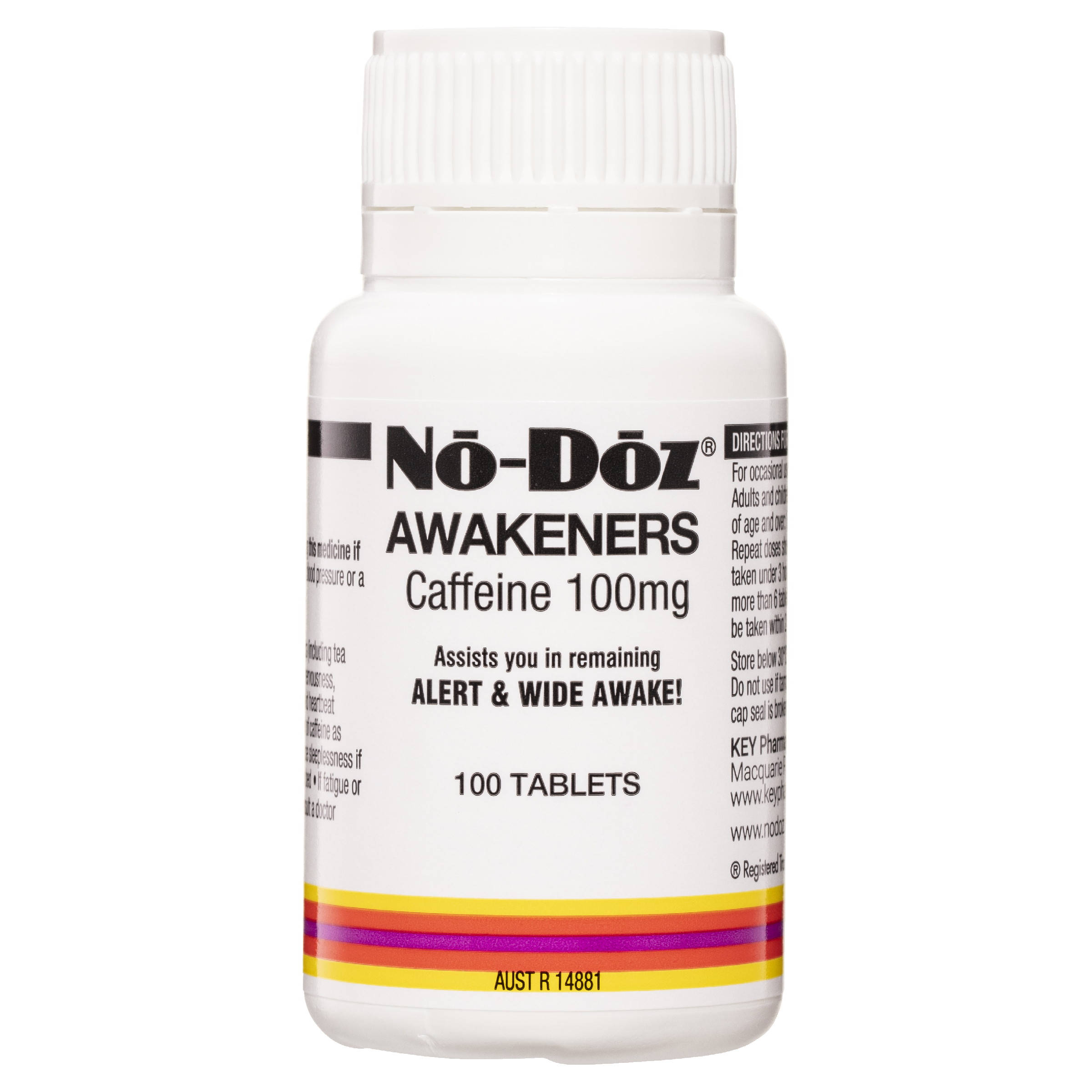 NO DOZ AWAKENERS 100 TABLETS - Image 8