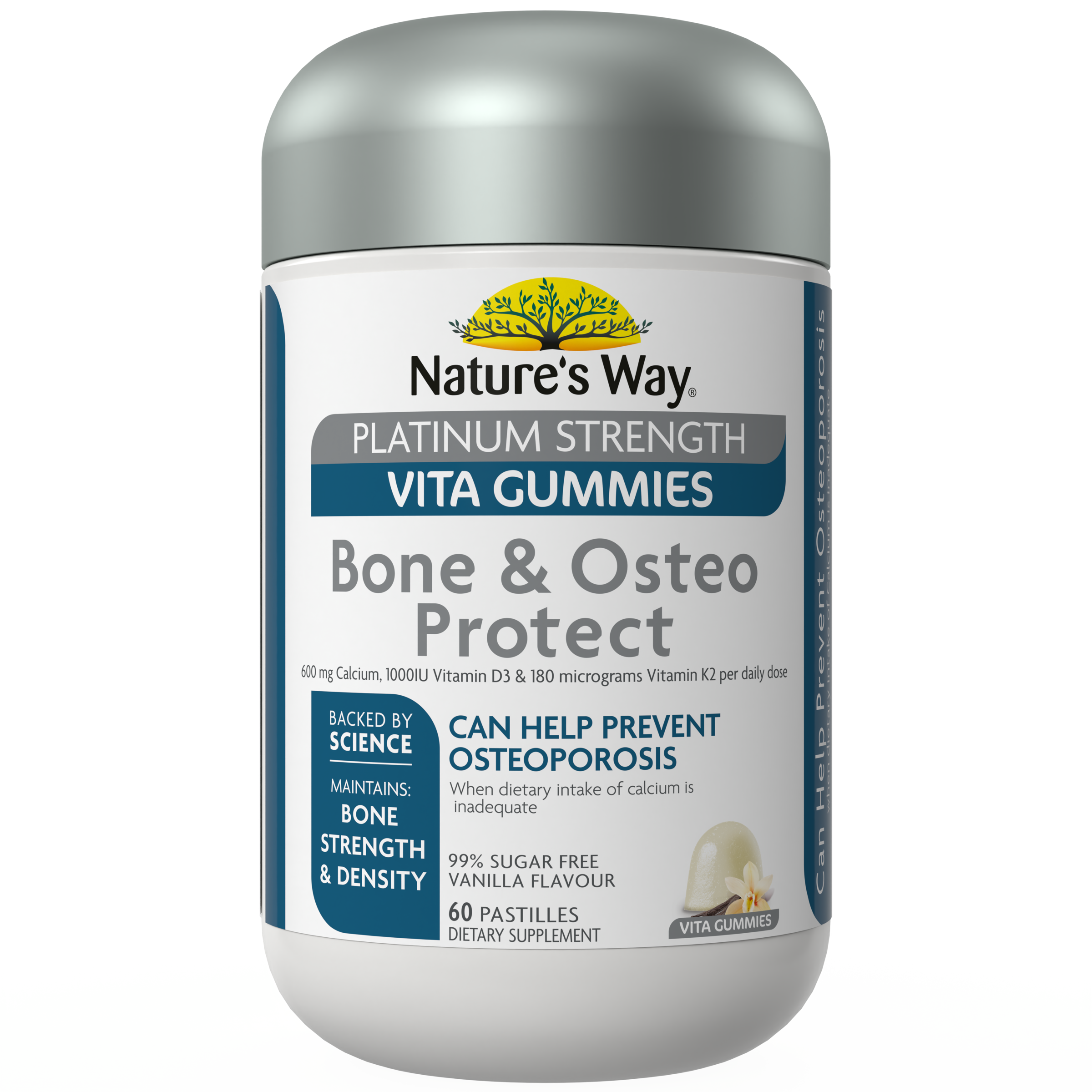 NATURES WAY ADULT VITA GUMMIES OSTEO & BONE PROTECT 60 GUMMIES