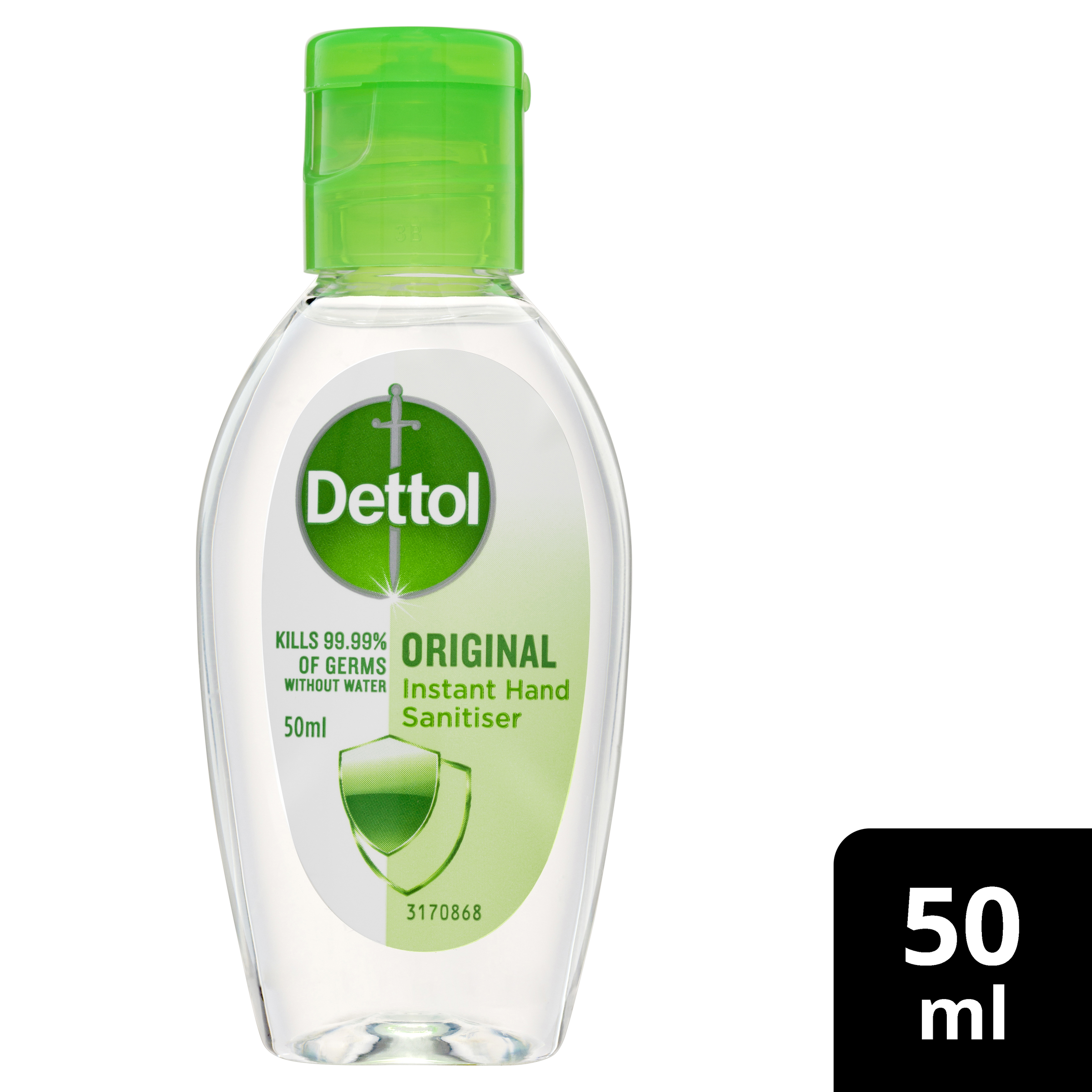 DETTOL HEALTHY TOUCH  INSTANT HAND SANITISER ORIGINAL 50ML - Image 7