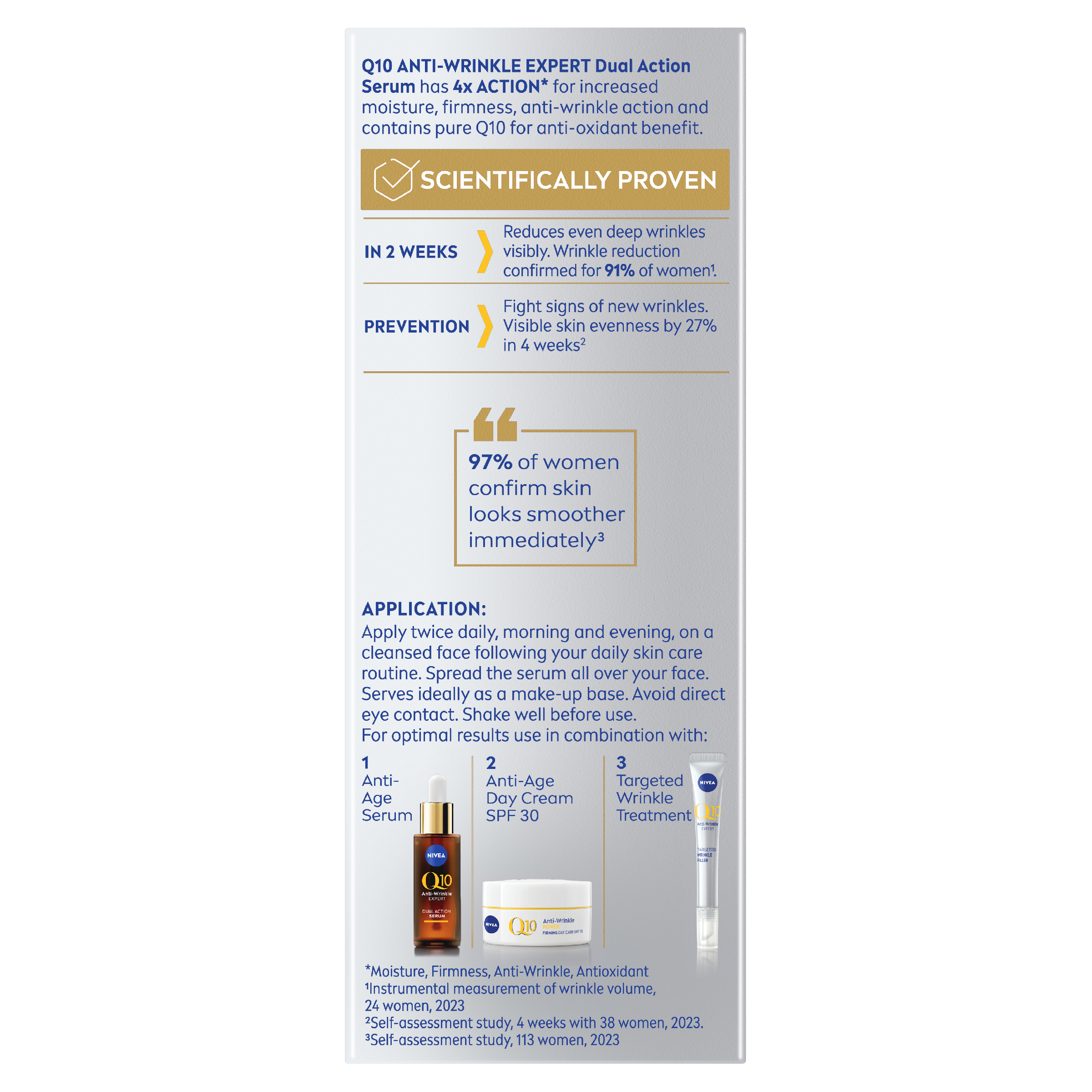 NIVEA Q10 DUAL ACTION SERUM 30ML - Image 10