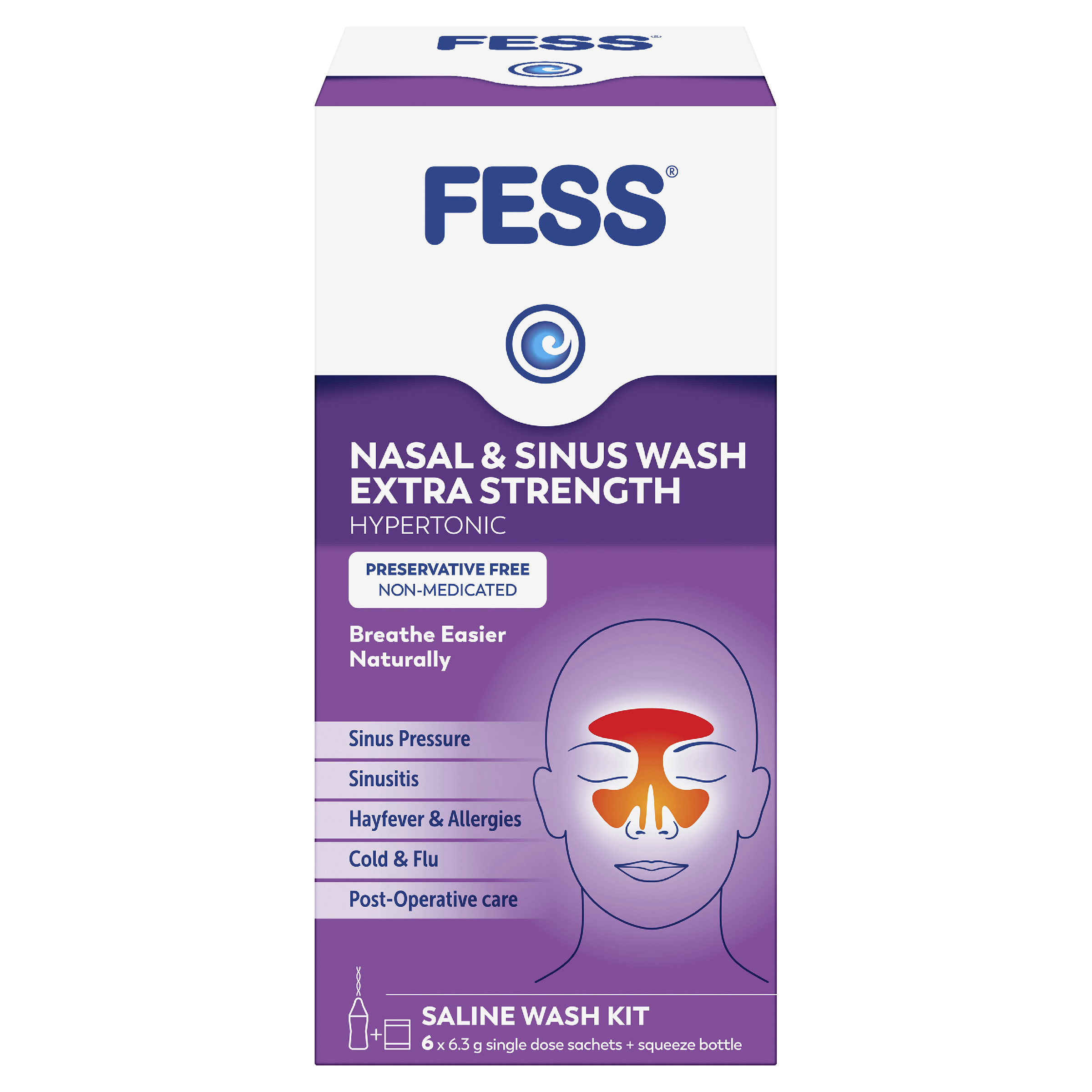 FESS NASAL & SINUS WASH EXTRA STRENGTH STARTER KIT 6 - Image 8