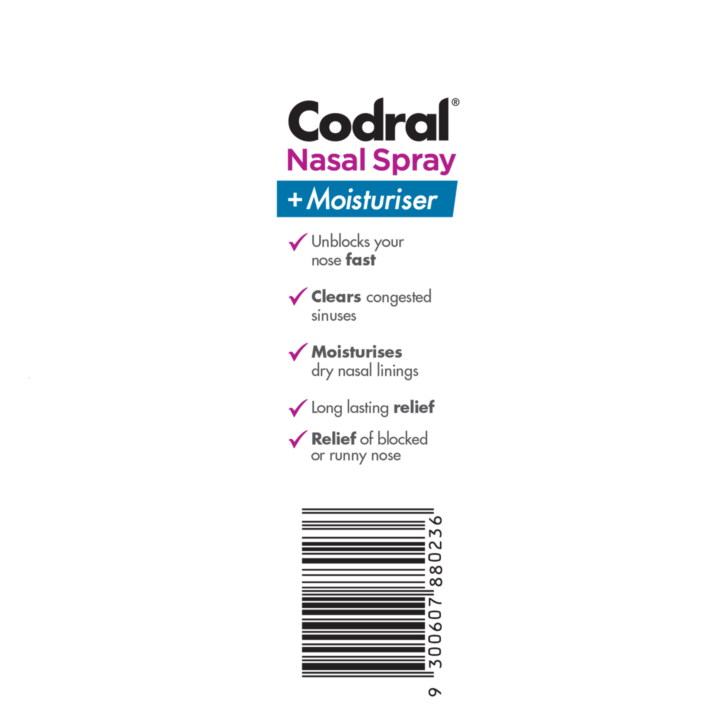 CODRAL NASAL 10ML SPRAY - Image 2
