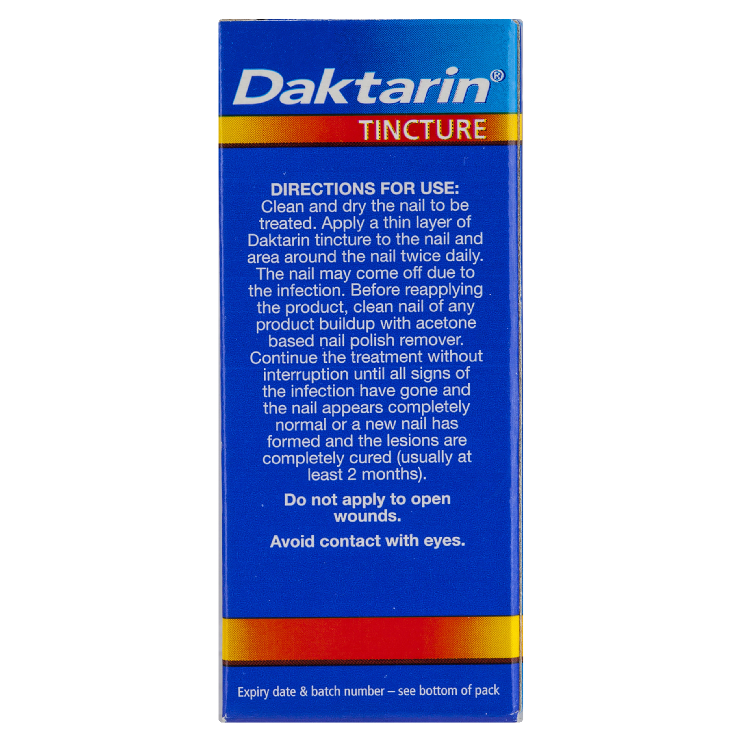 DAKTARIN TINCTURE FOR FUNGAL NAIL INFECTIONS 30ML - Image 4