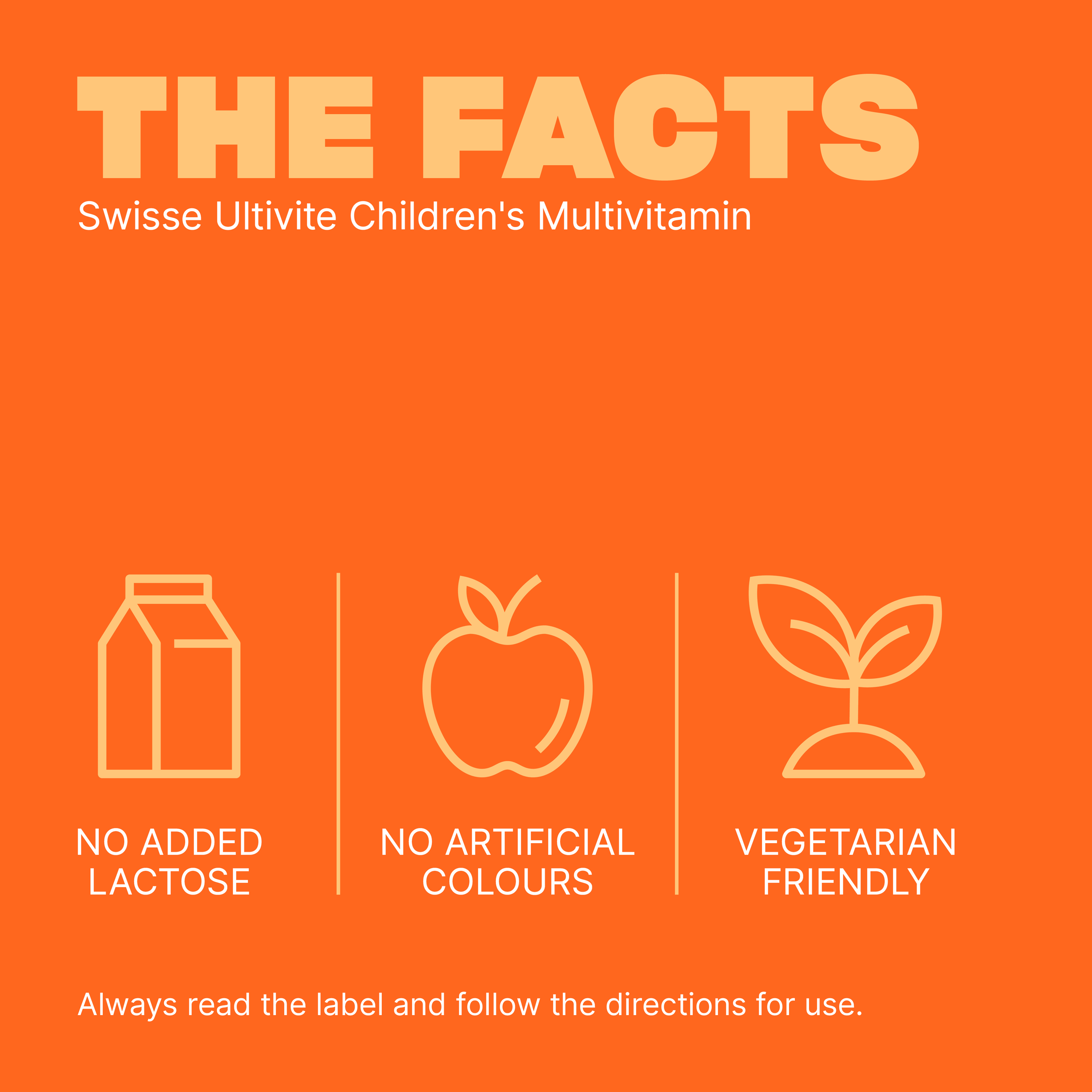 SWISSE CHILDRENS ULTIVITE 120 TABLETS - Image 6
