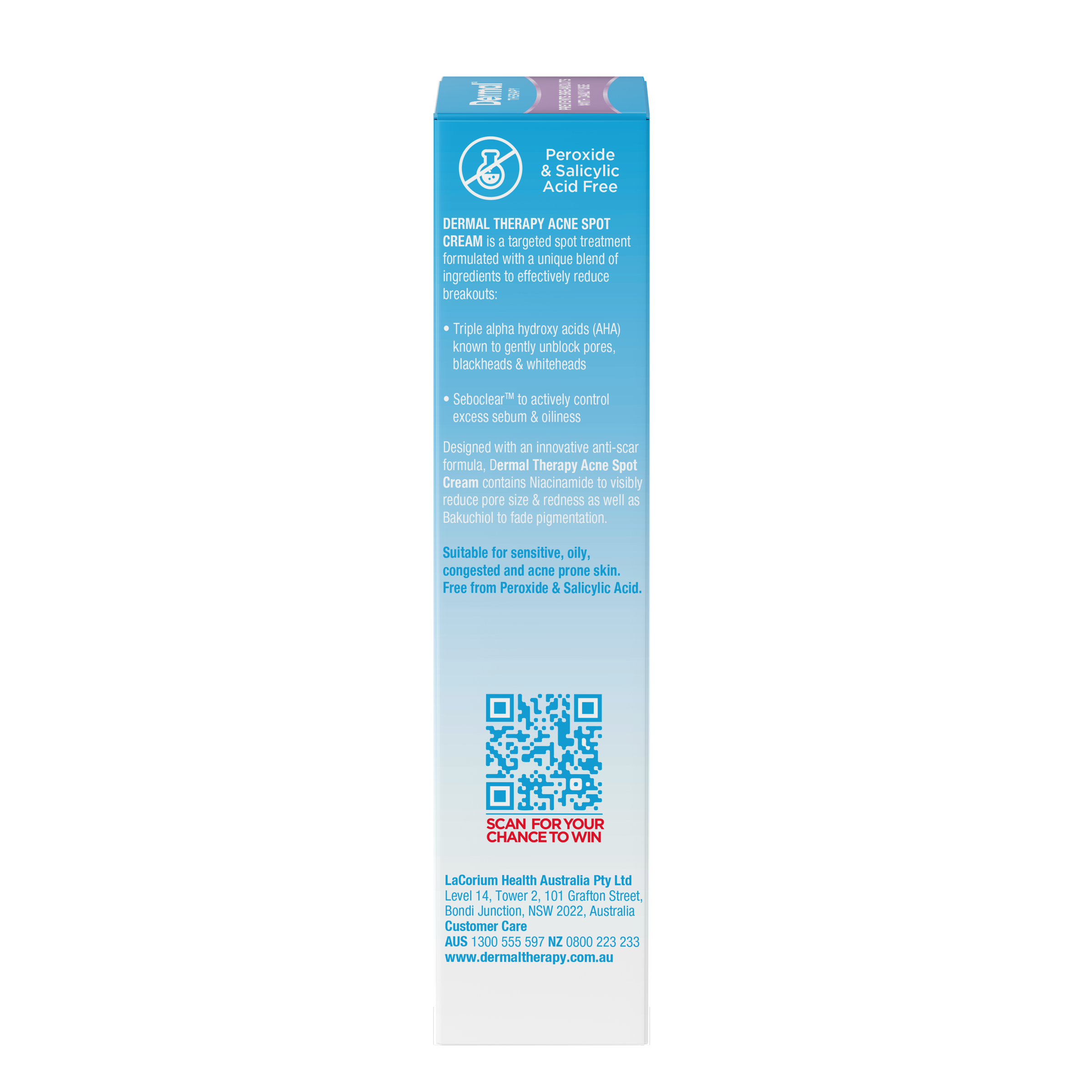 DERMAL THERAPY ACNE SPOT CREAM 30G - Image 2