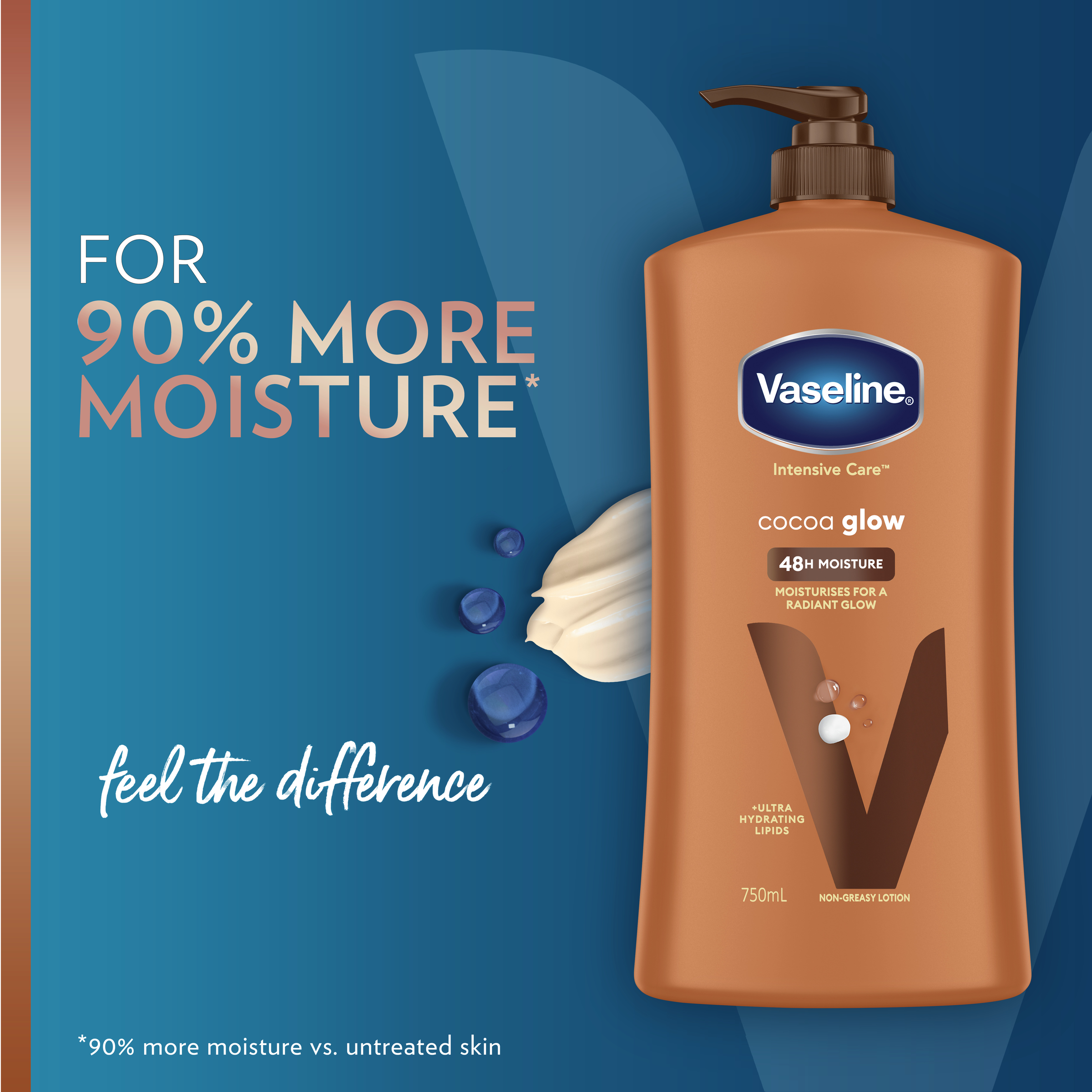 VASELINE COCOA GLOW BODY LOTION 750ML - Image 7