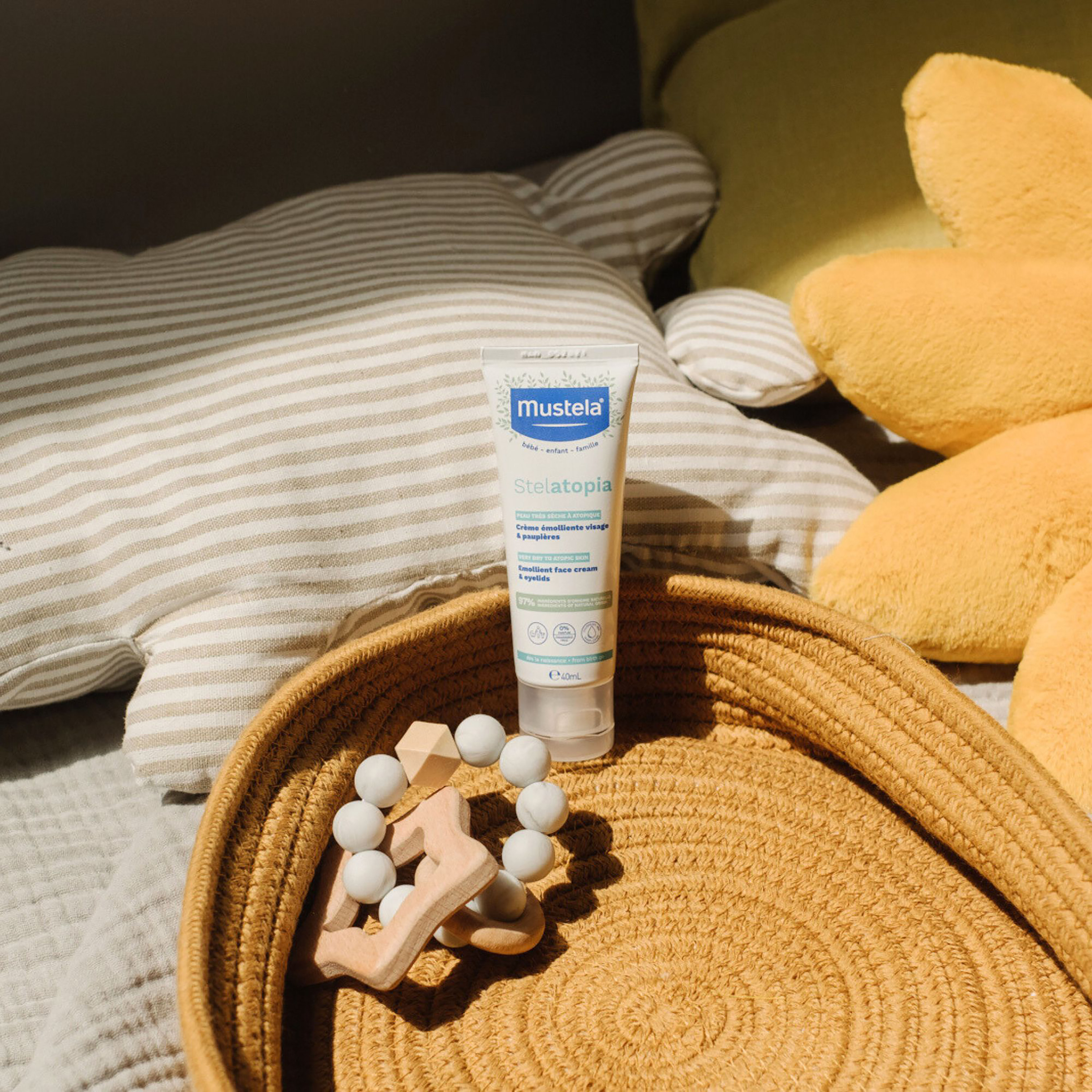 MUSTELA BEBE STELATOPIA EMOLLIENT FACE CREAM 40ML - Image 5