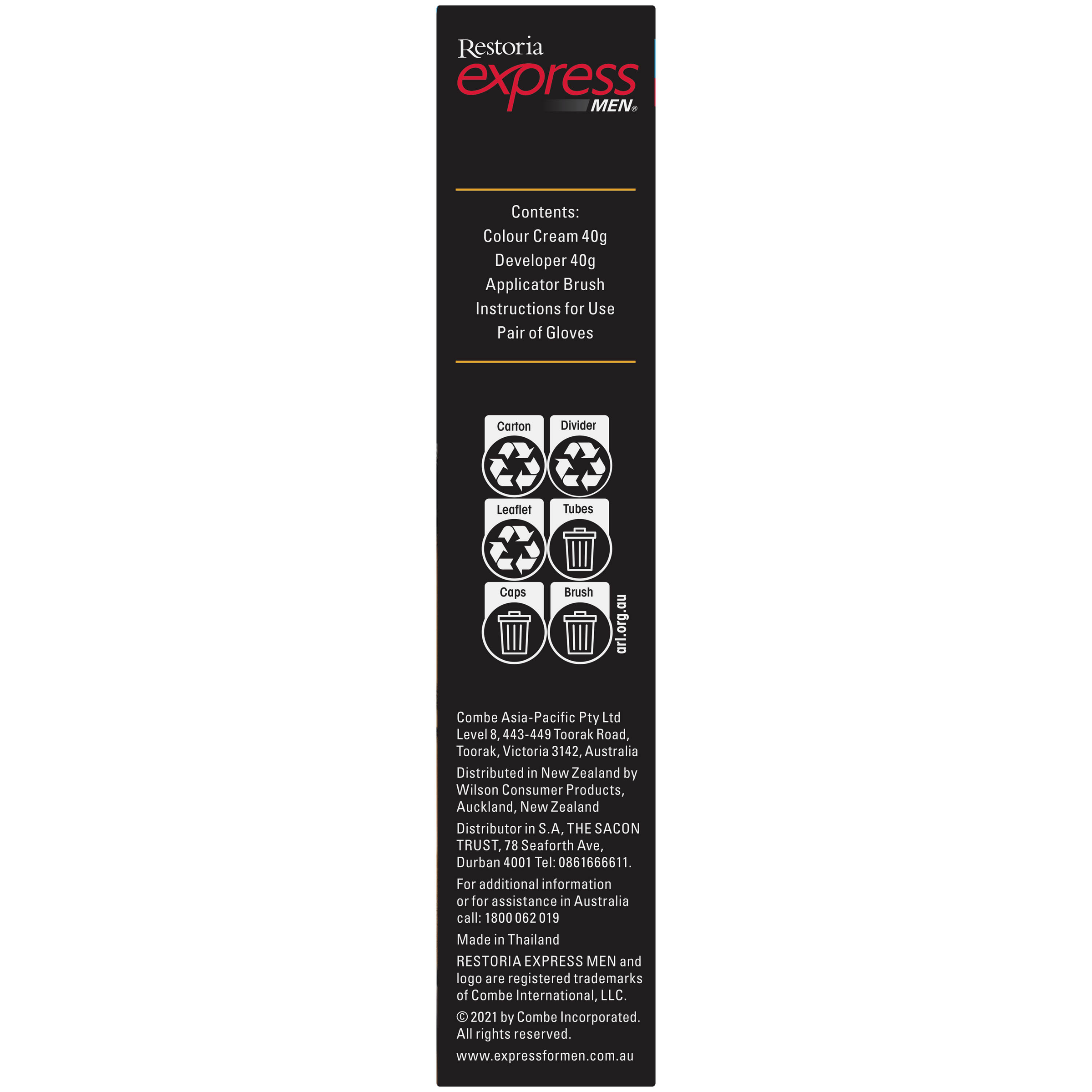 RESTORIA EXPRESS MEN REAL BLACK - Image 3