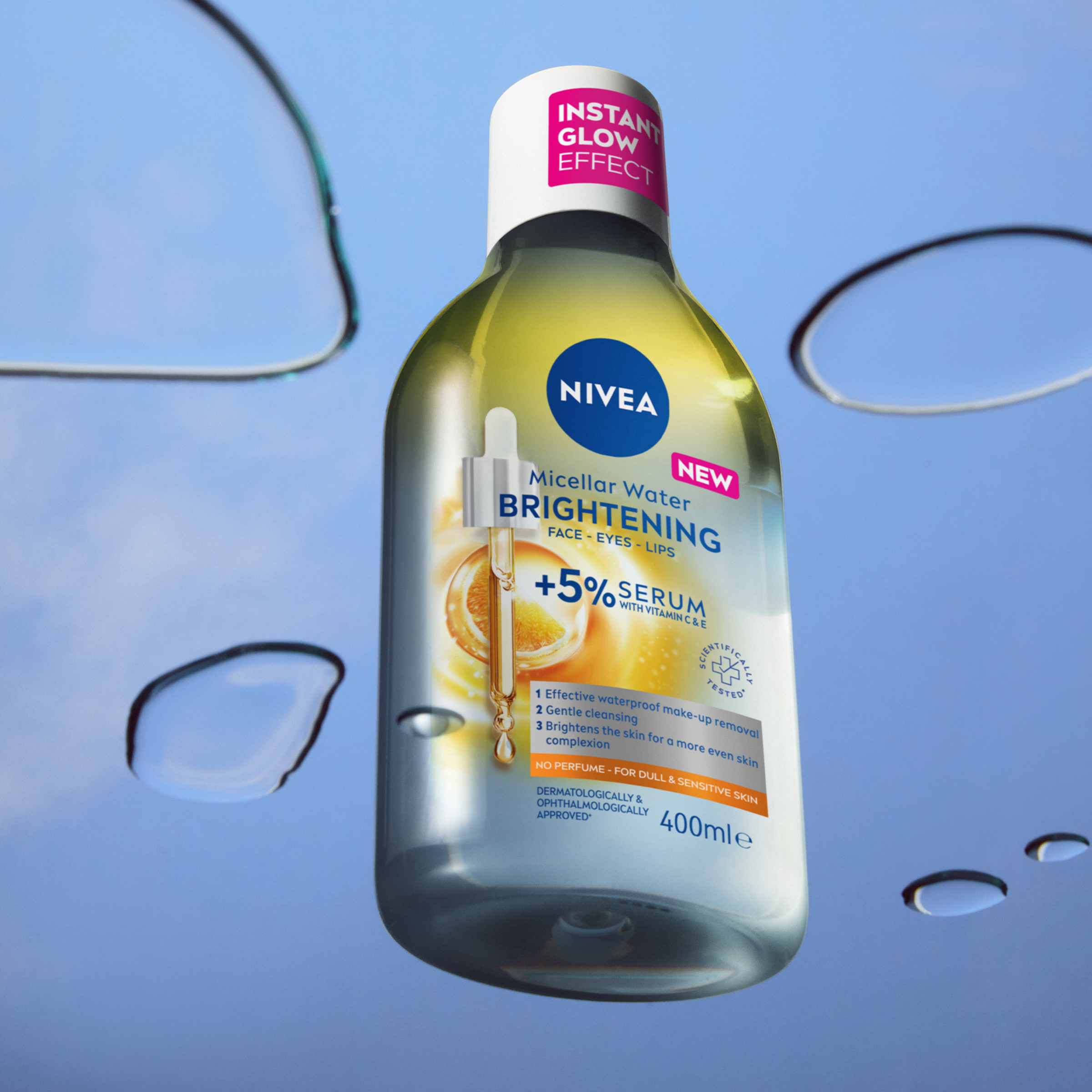 NIVEA MICELLAR WATER BRIGHT SERUM 400ML - Image 5