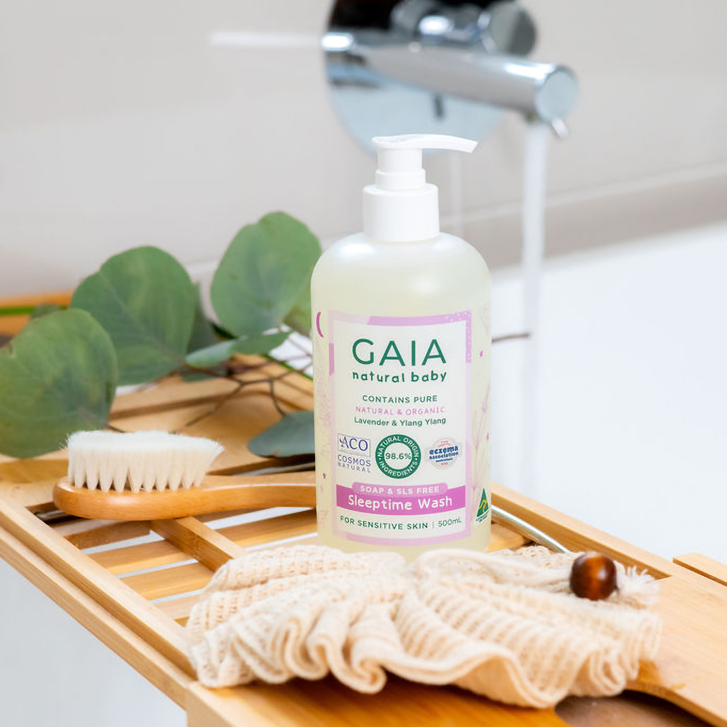 GAIA SLEEPTIME BATH WASH 500ML - Image 3