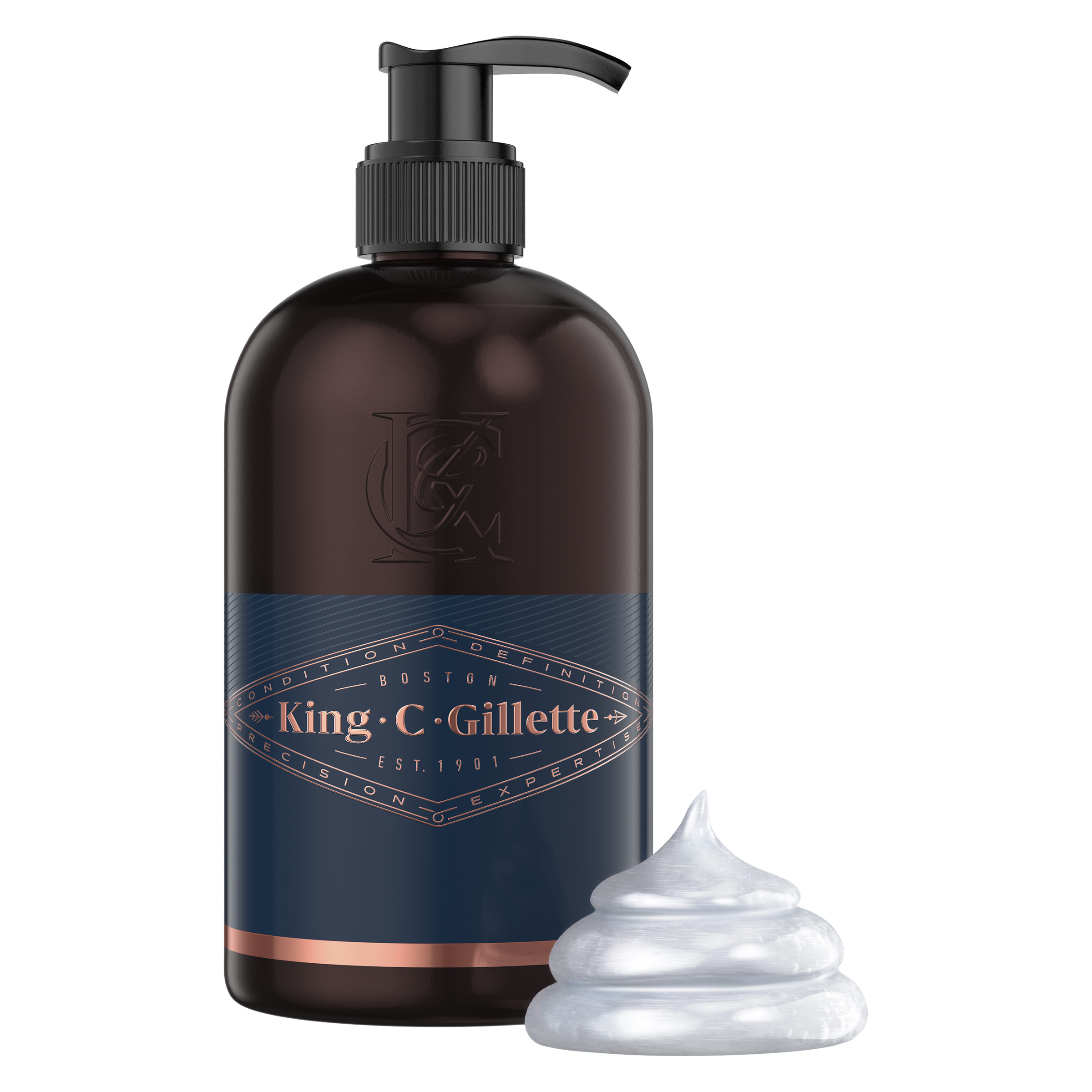 GILLETTE KING C BEARD AND FACE WASH 350ML - Image 6