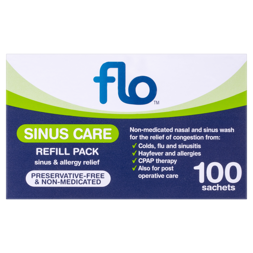 FLO SINUS CARE REFILL 100 SACHETS - Image 2