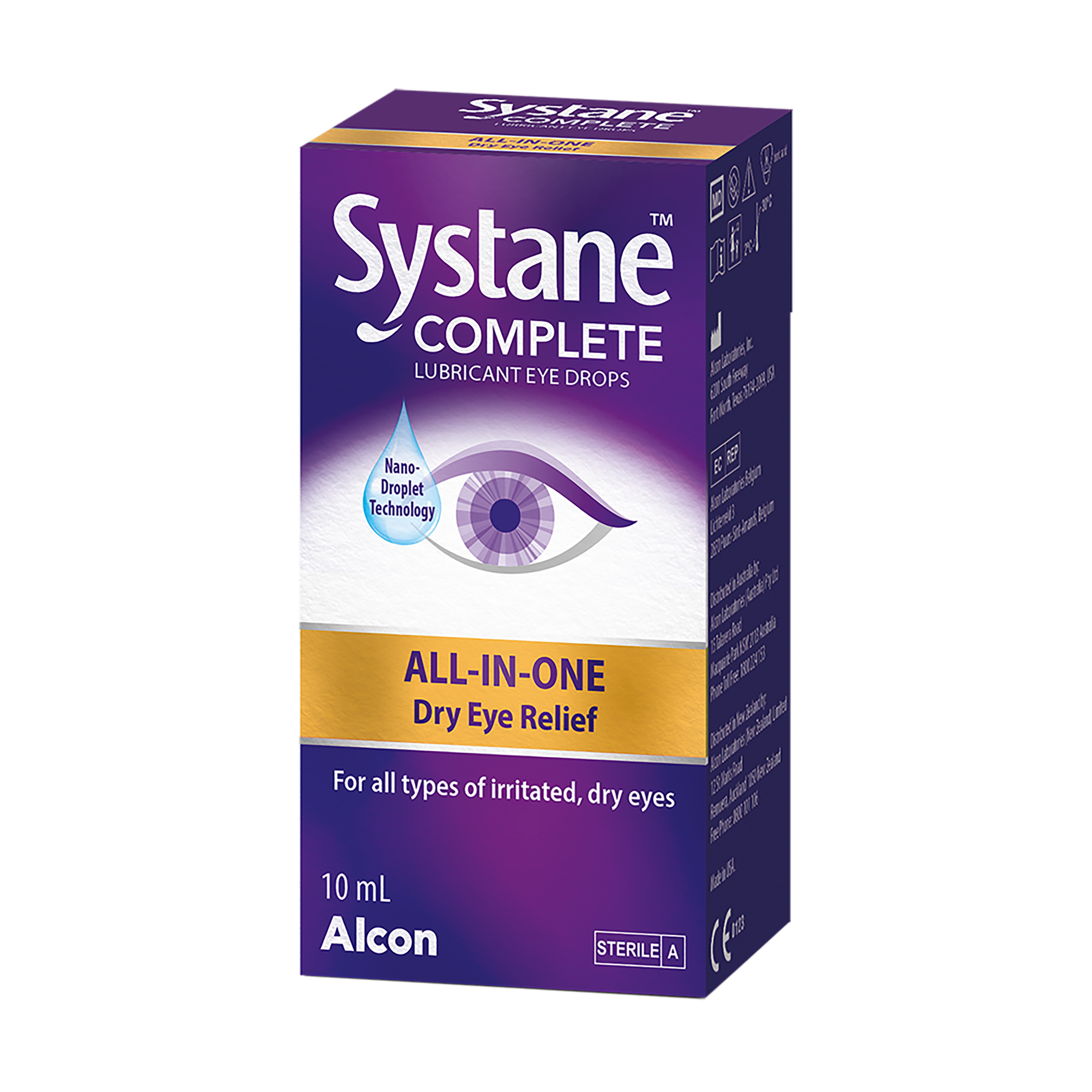 SYSTANE COMPLETE LUBRICANT EYE DROPS 10ML - Image 6