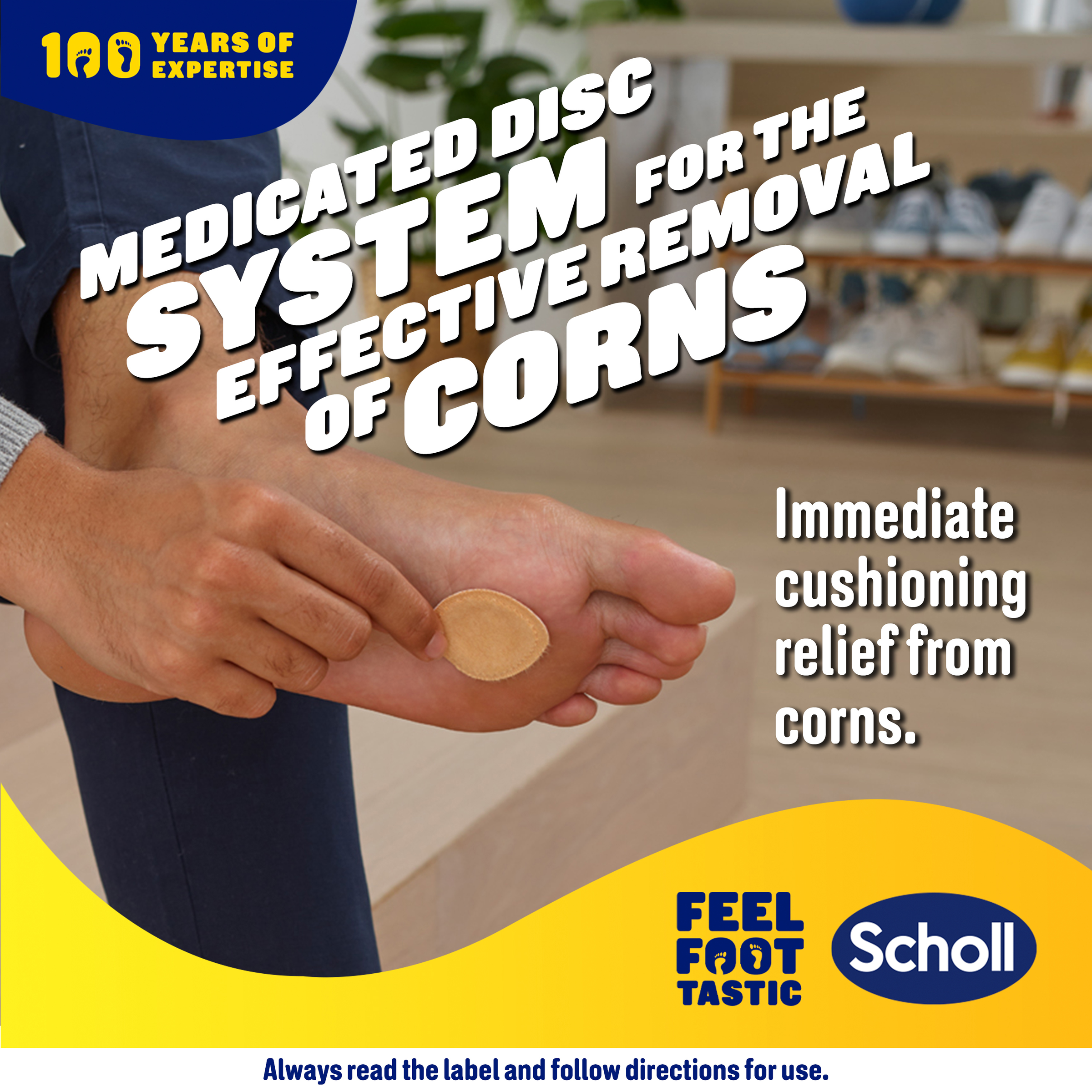 SCHOLL CORN REMOVAL PADS MEDICATED 9 PACK - Image 4