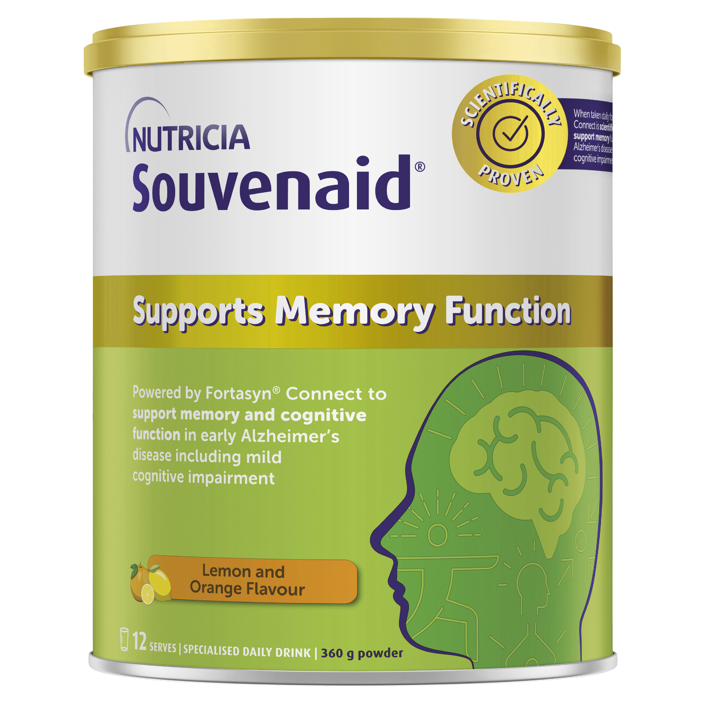 SOUVENAID LEMON AND ORANGE POWDER 360G - Image 2