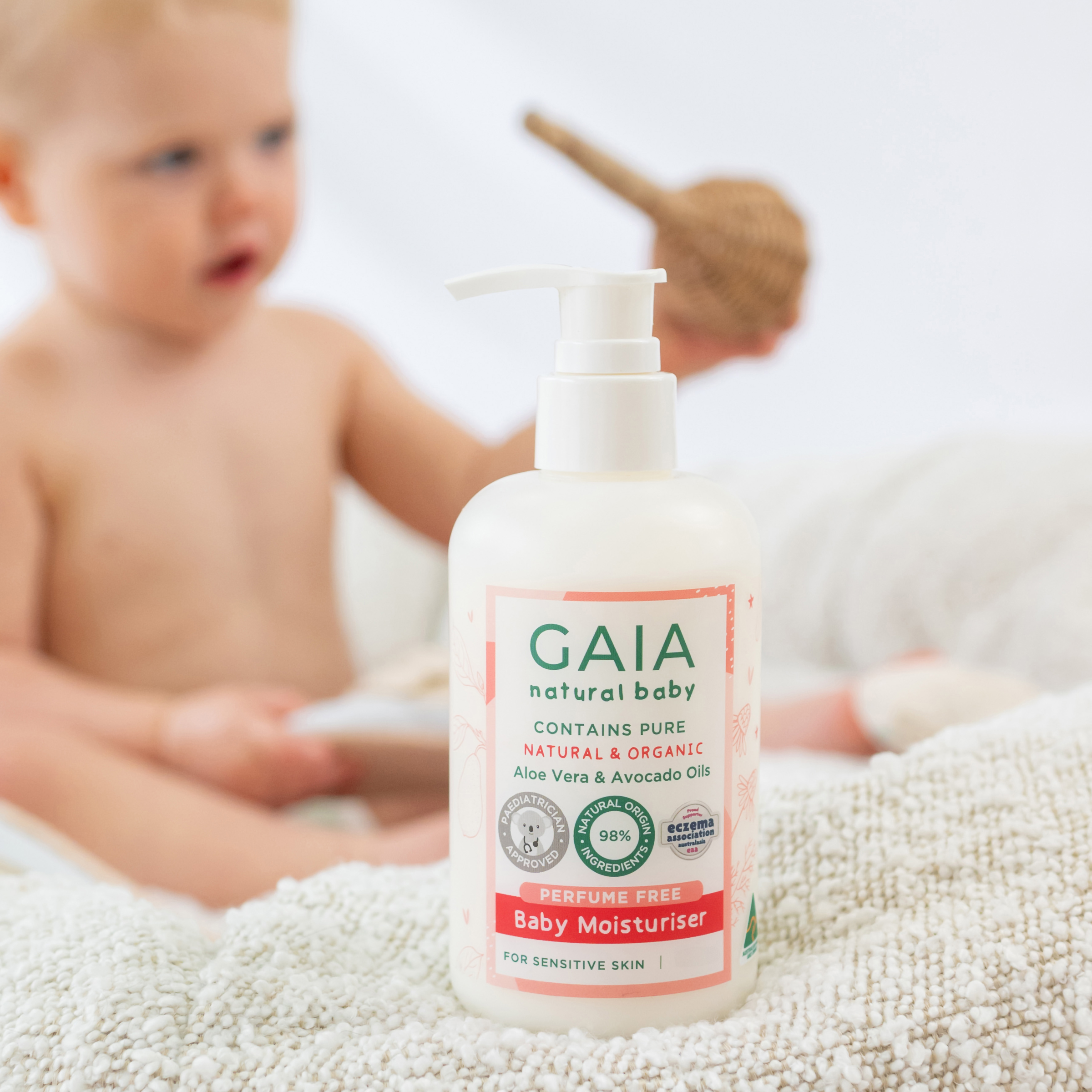 GAIA NATURAL BABY MOISTURISER 500ML - Image 6