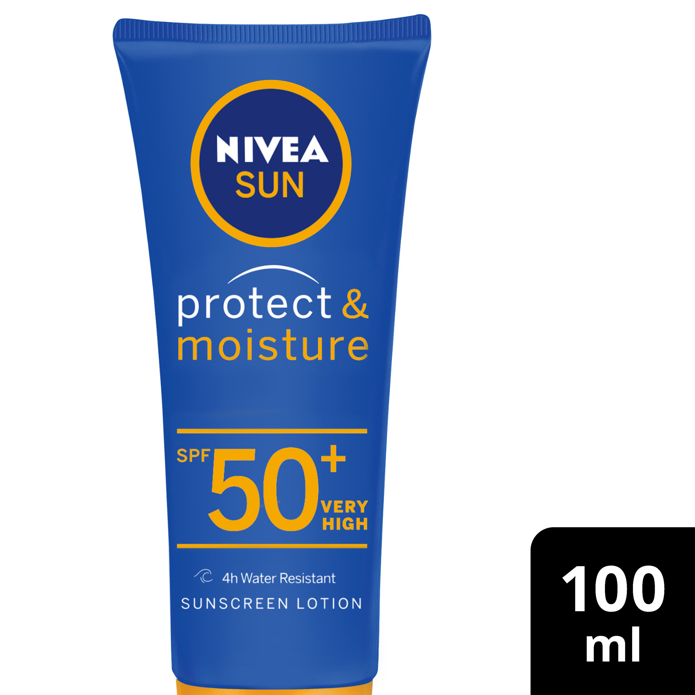 NIVEA PROTECT & MOISTURE SUNSCREEN LOTION SPF50+ 100ML - Image 9