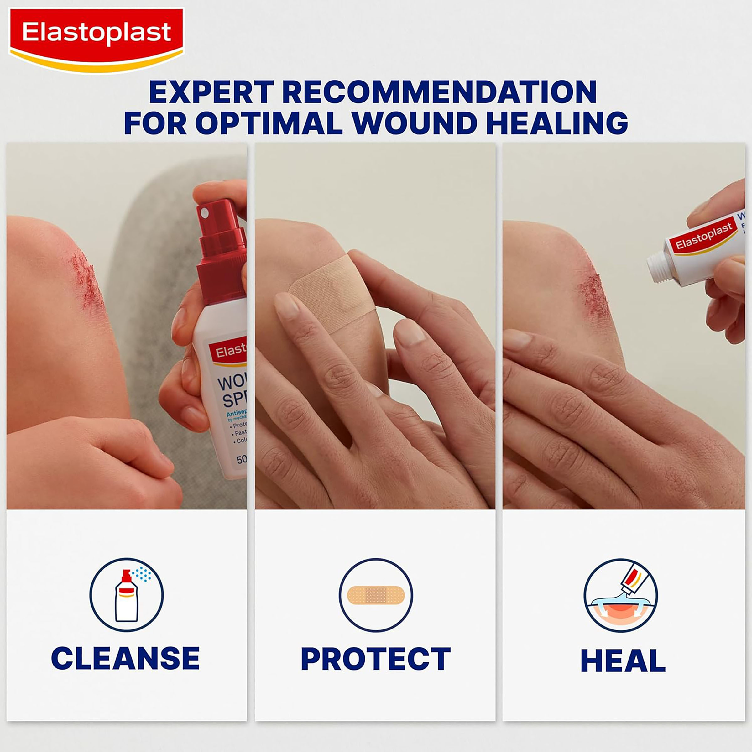 ELASTOPLAST FLEXIBLE FABRIC STRIPS 100 PACK - Image 3