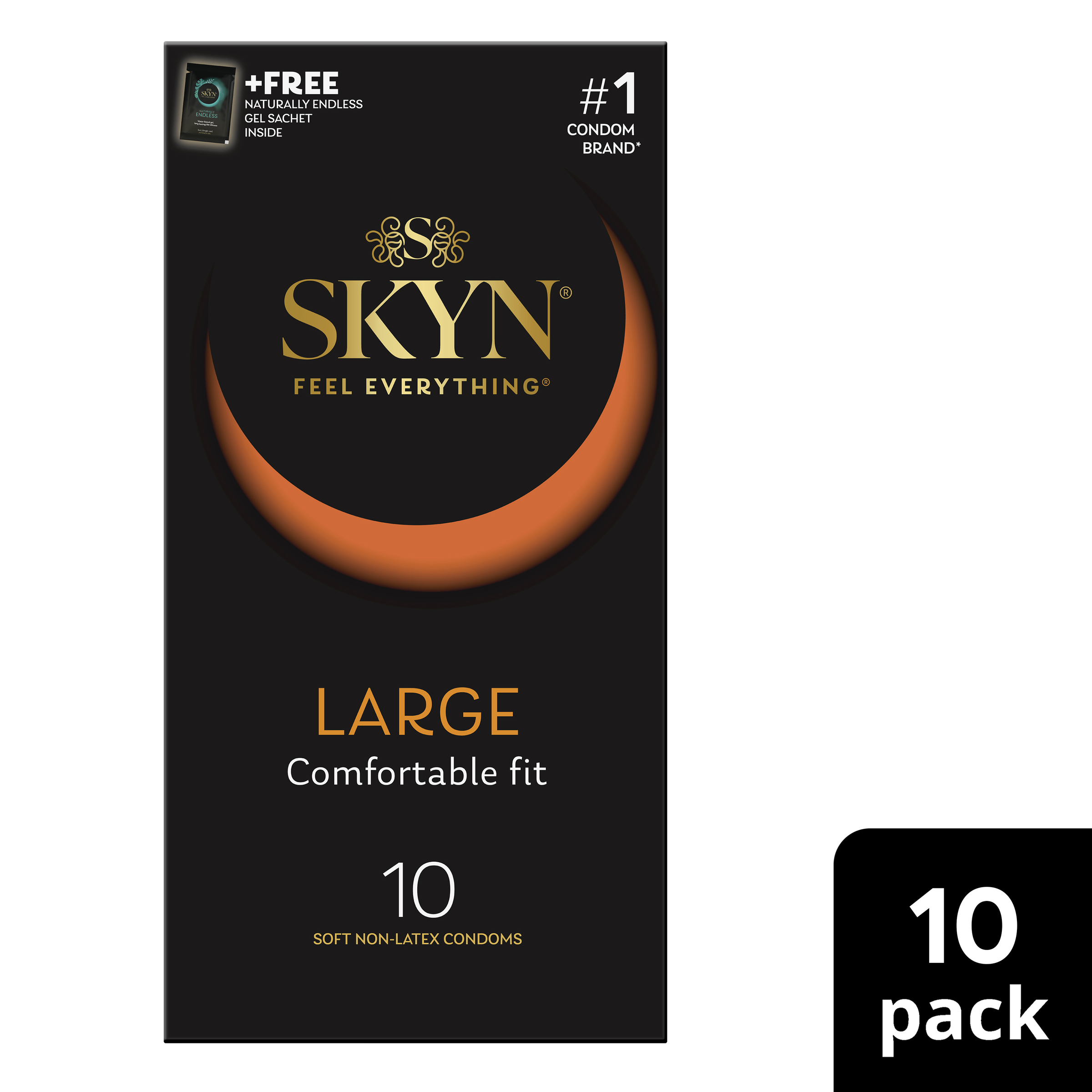 SKYN FEEL EVERYTHING CONDOMS LARGE 10 PACK - Image 10