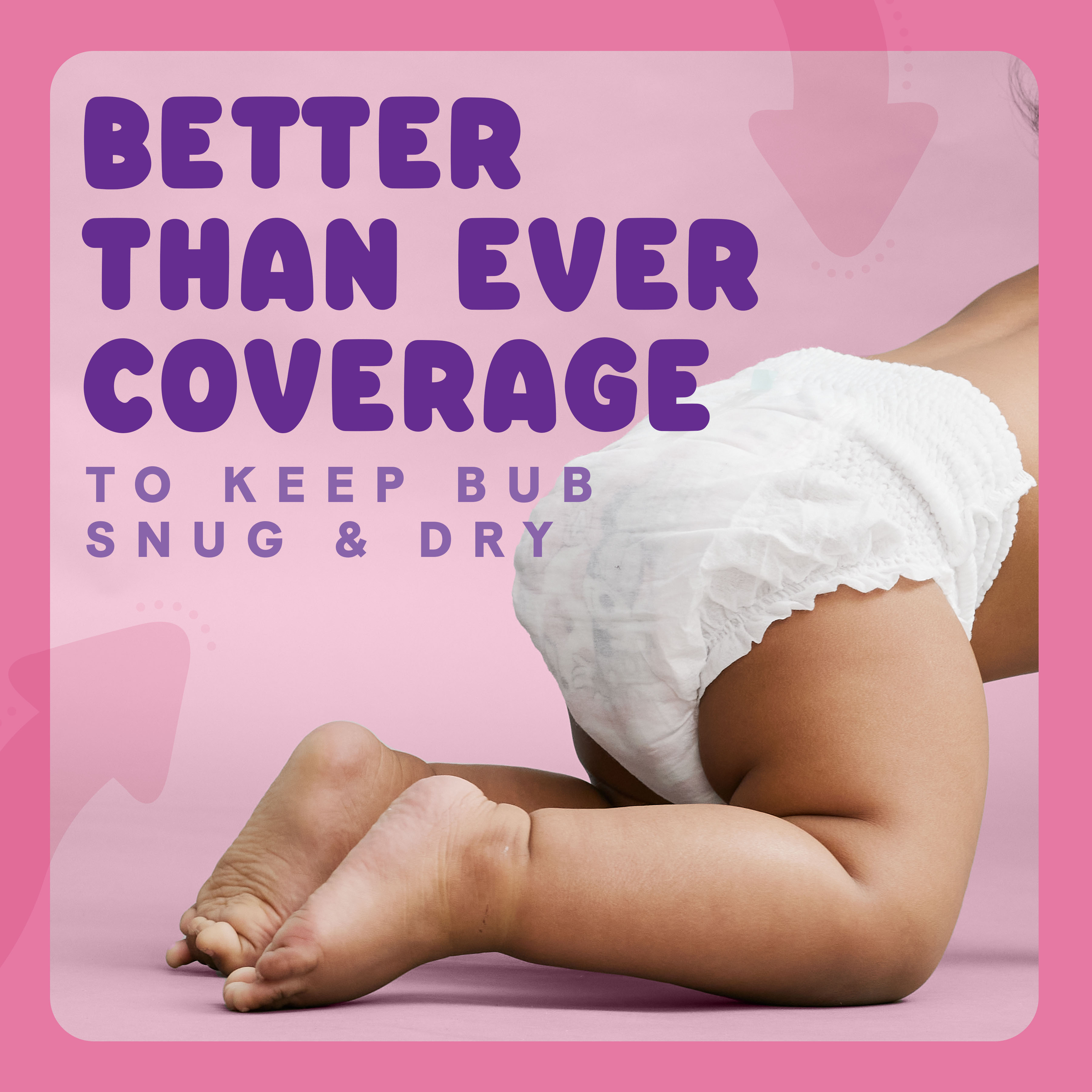 HUGGIES ULTRADRY NAPPY PANTS WALKER GIRL 26 PACK - Image 8