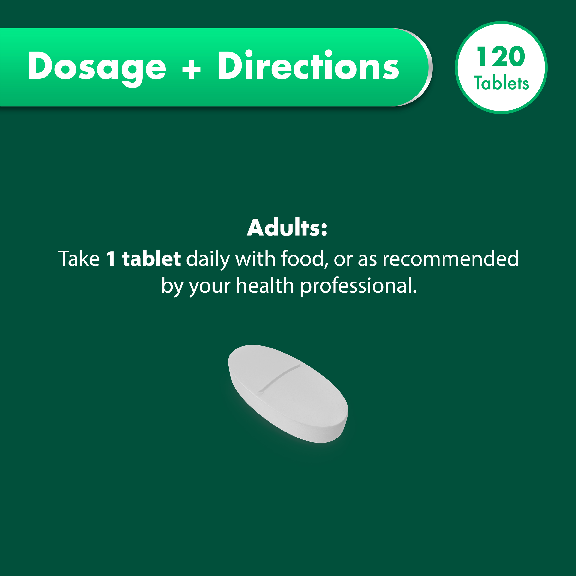 NATURES OWN VITAMIN B3 500MG 120 TABLETS - Image 5