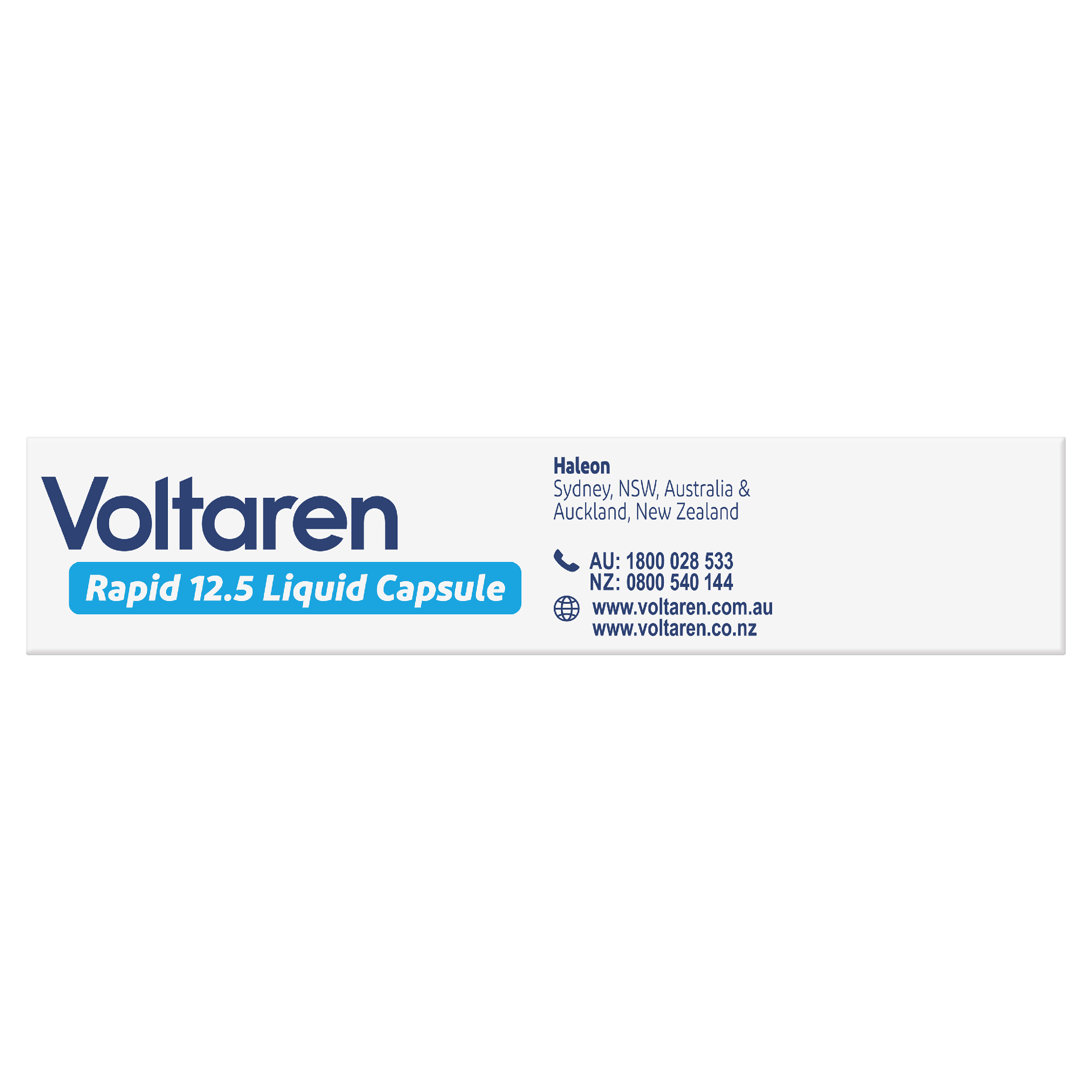 VOLTAREN RAPID 12.5 LIQUID CAPSULE 20 PACK - Image 5