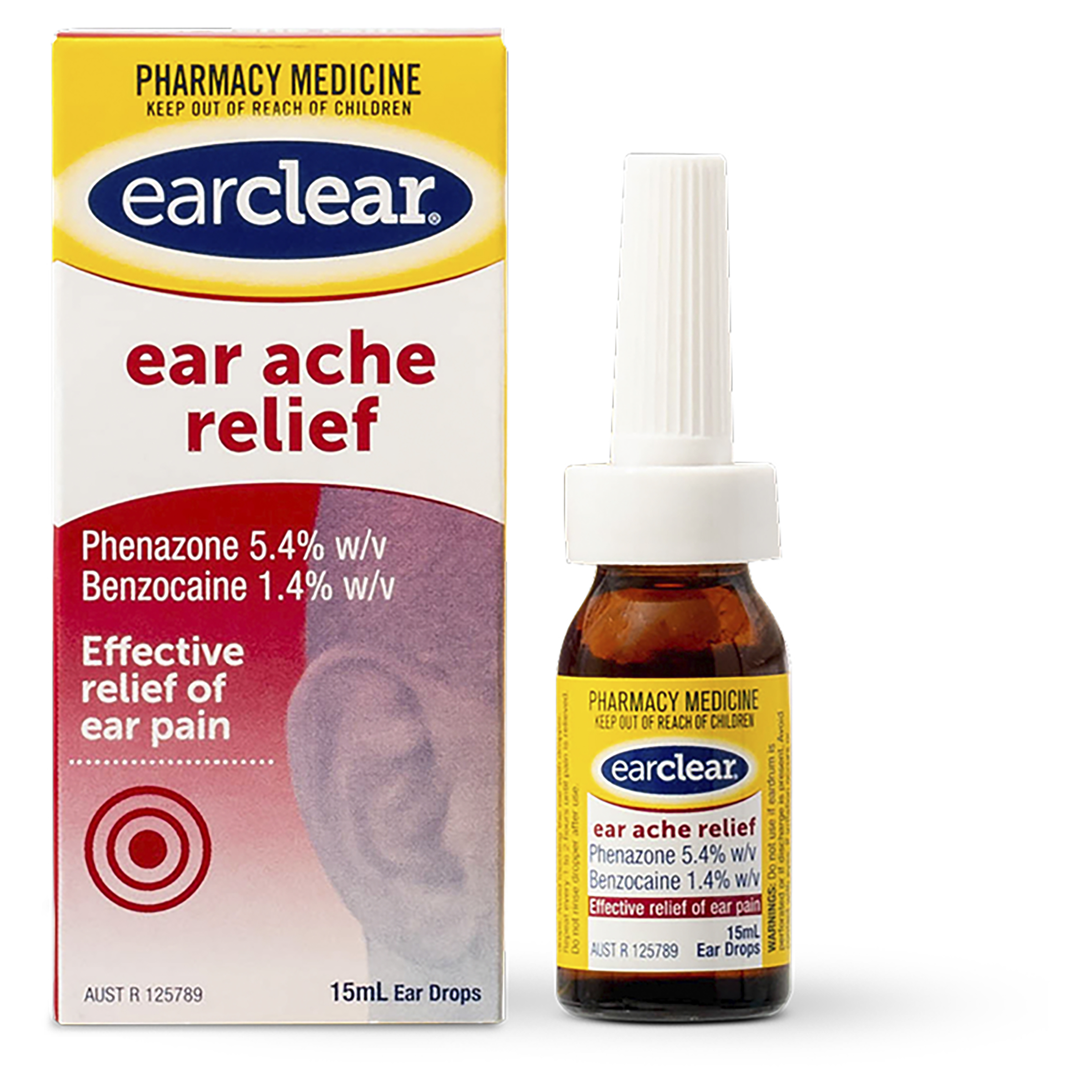 EAR CLEAR EAR ACHE RELIEF DROPS 15ML - Image 10