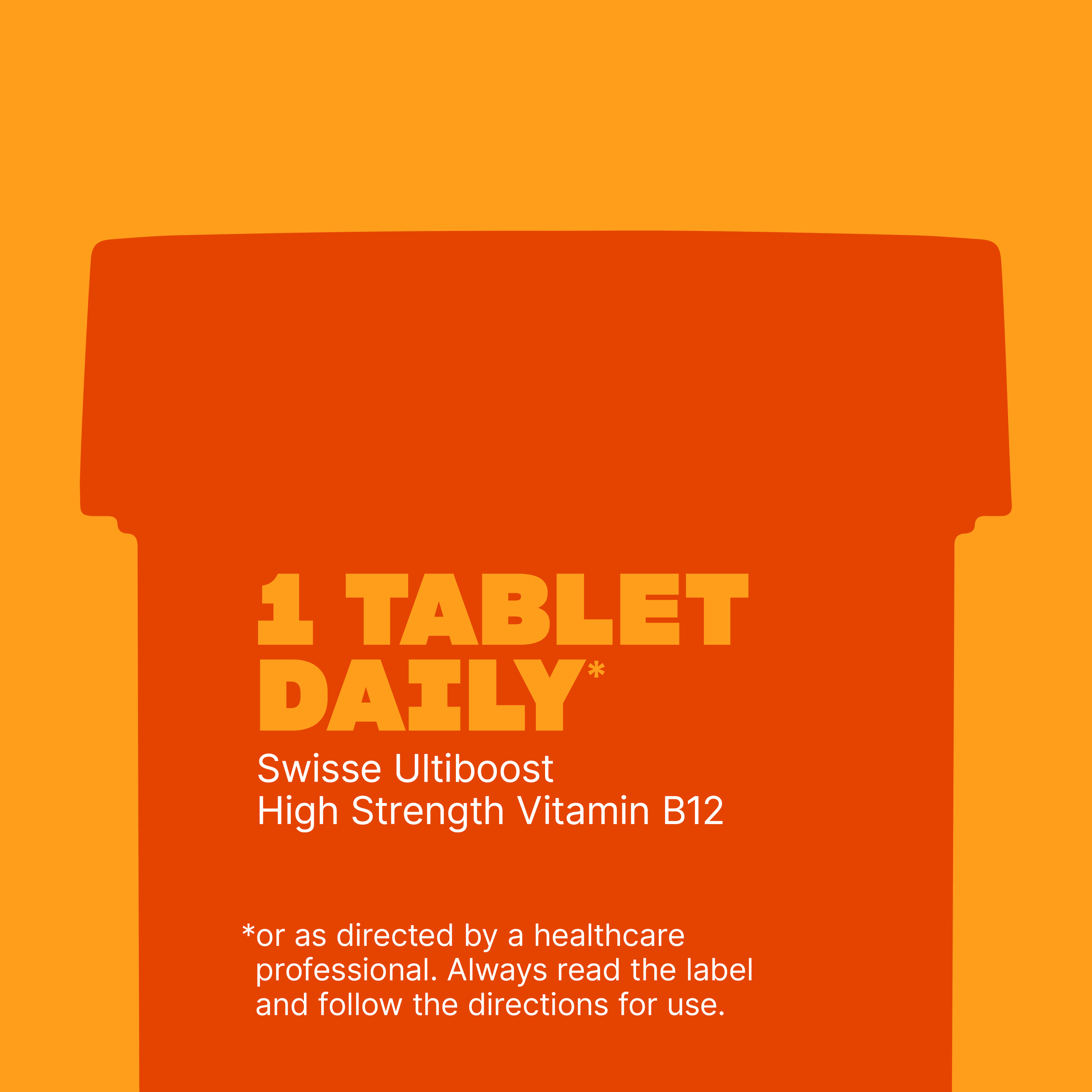 SWISSE ULTIBOOST HIGH STRENTH VITAMIN B12 60 TABLETS - Image 5